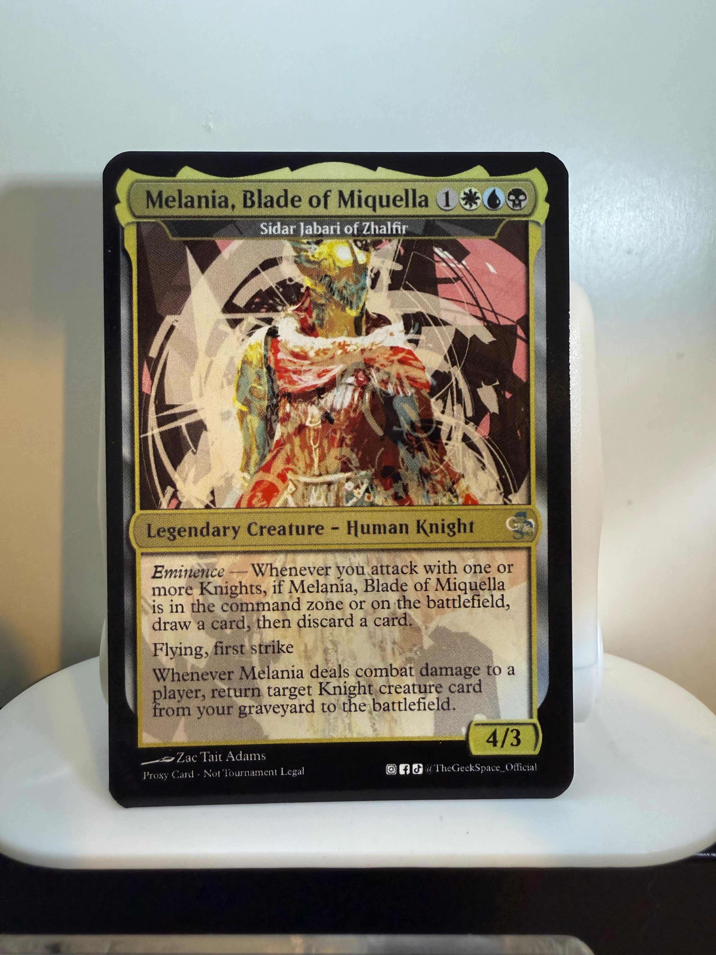 Melania, Blade of the Miquella (Sidar Jabari of Zhalfir) – The