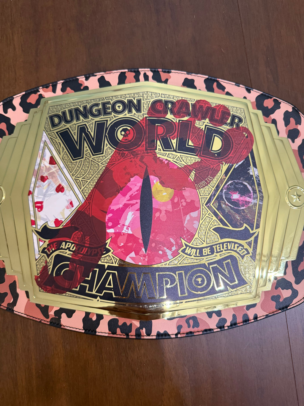 Dungeon Crawler World Championship Belt