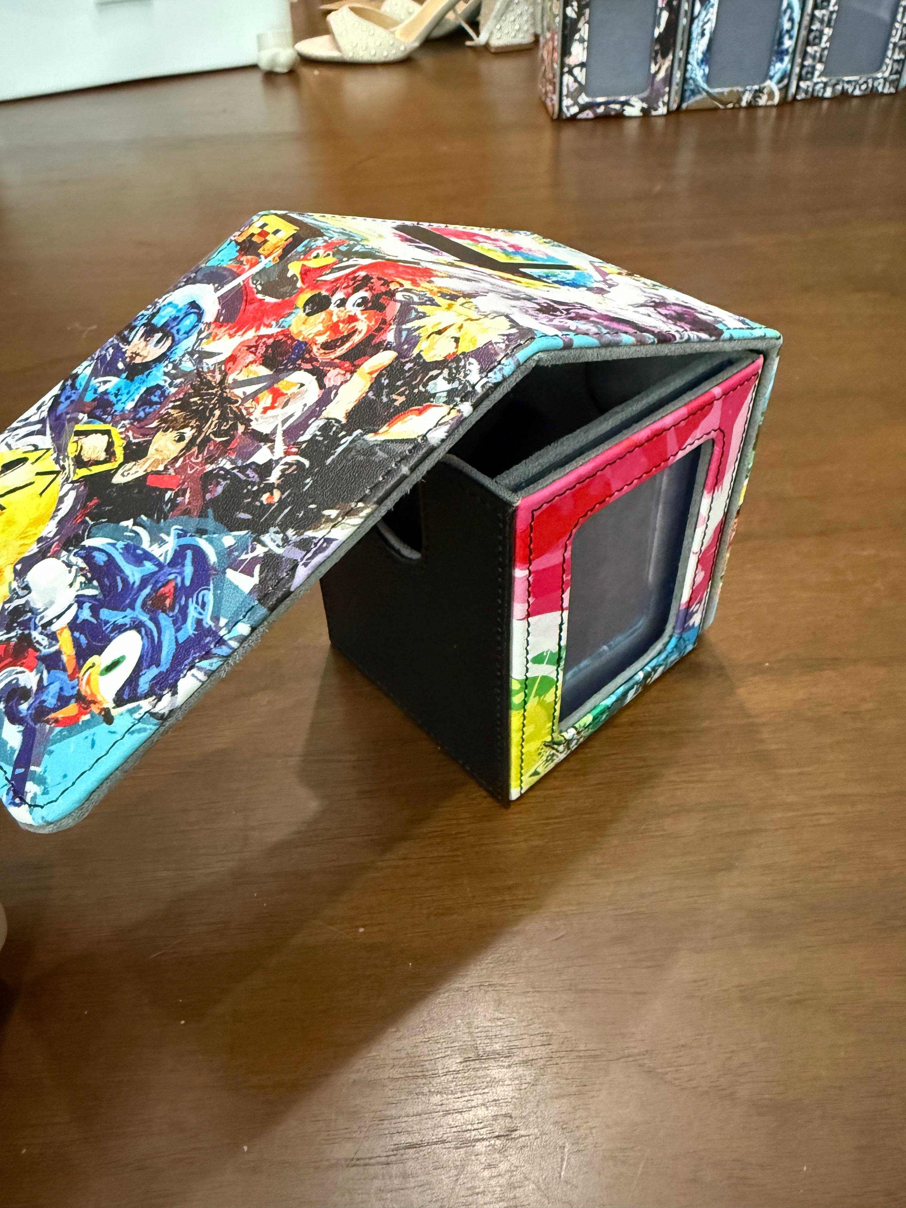 Super Smash Bros Themed TCG Magnetic Deck Box