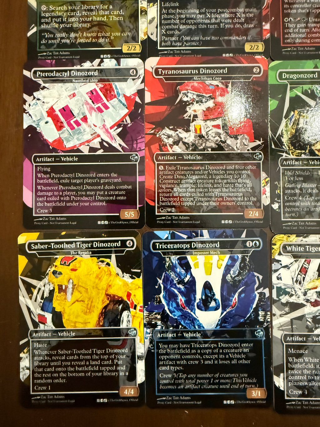 Power Rangers Proxy S.L. Inspired Set