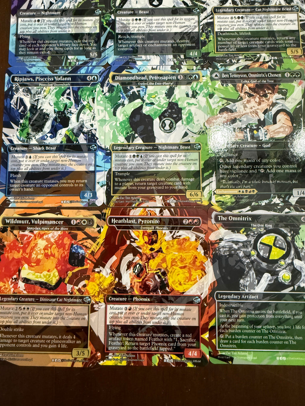 Ben 10 Proxy S.L. Inspired Set
