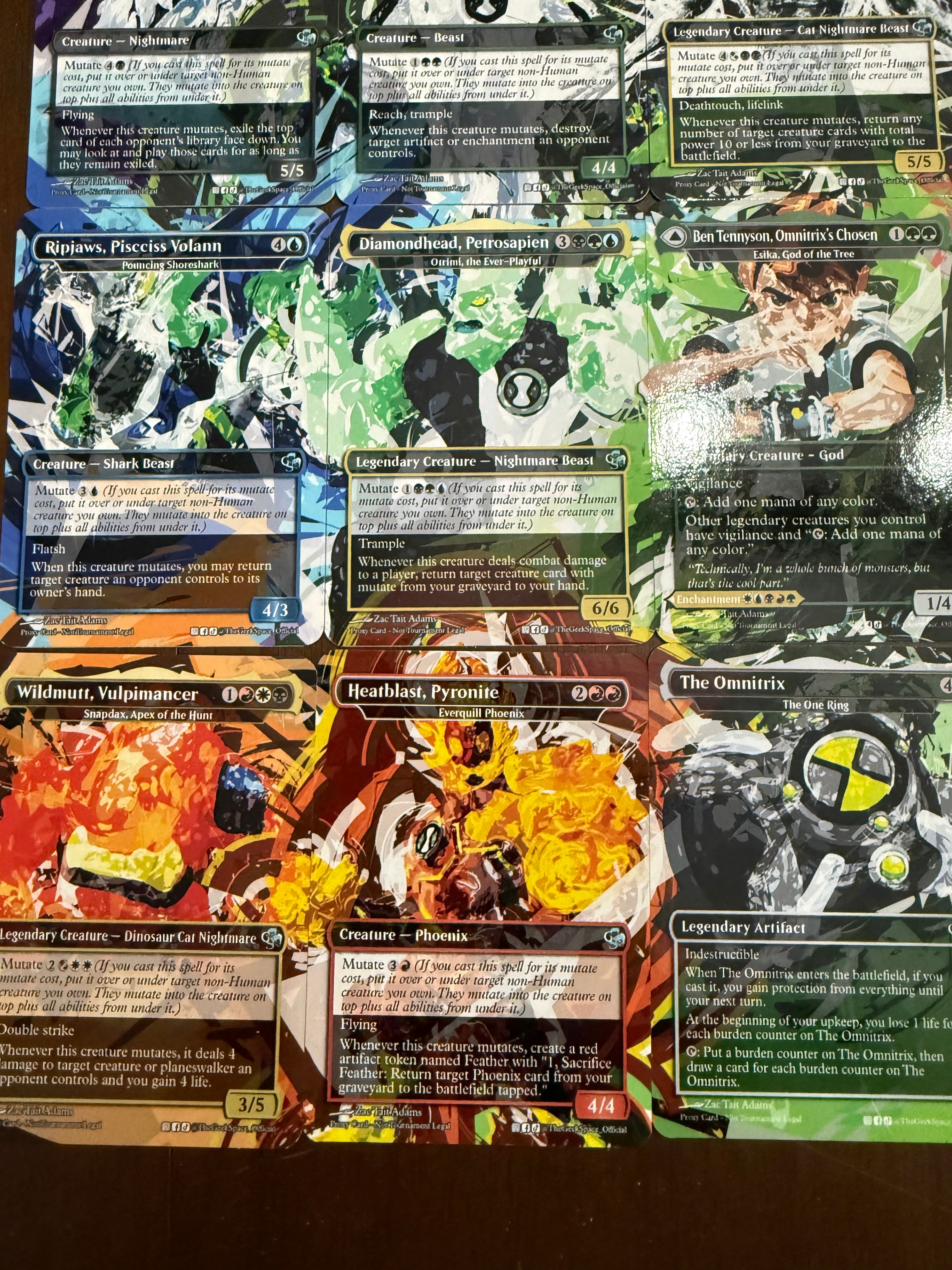Ben 10 Proxy S.L. Inspired Set