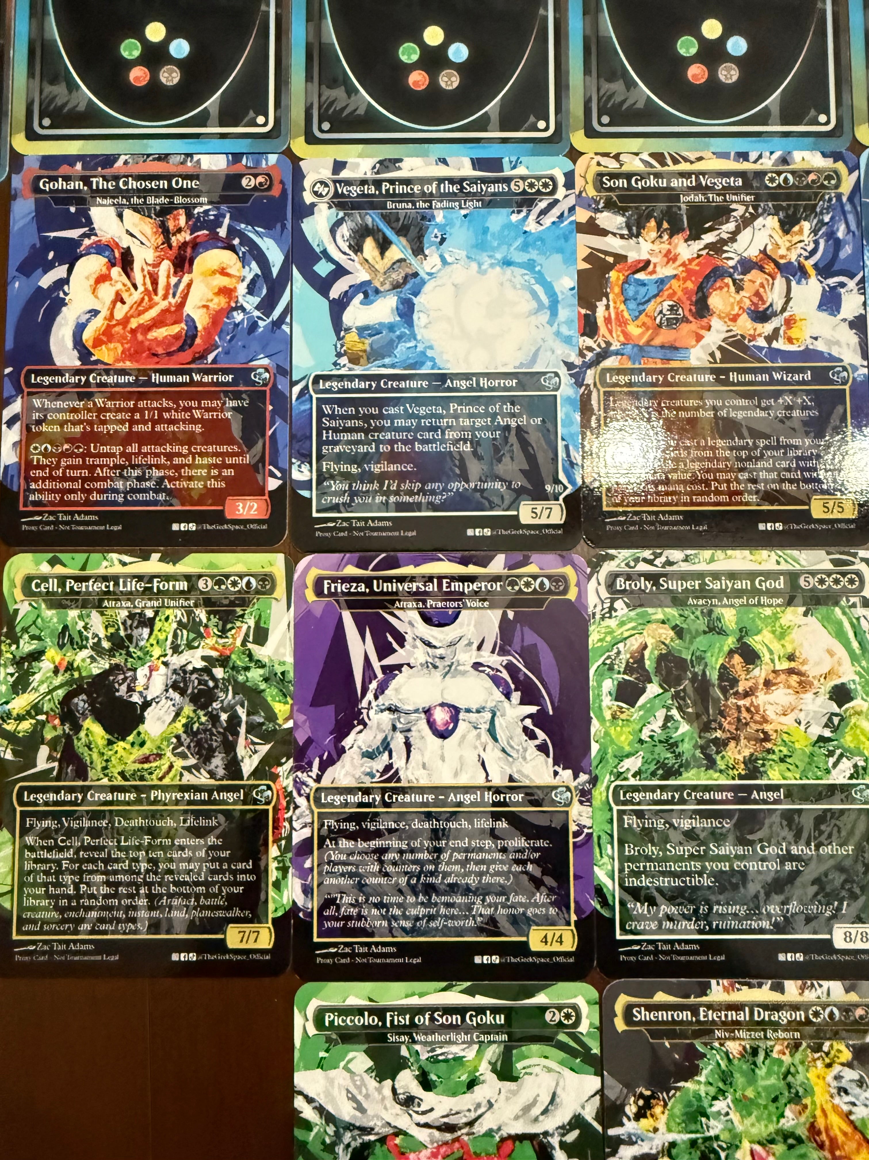 Dragonball Proxy S.L. Inspired Set