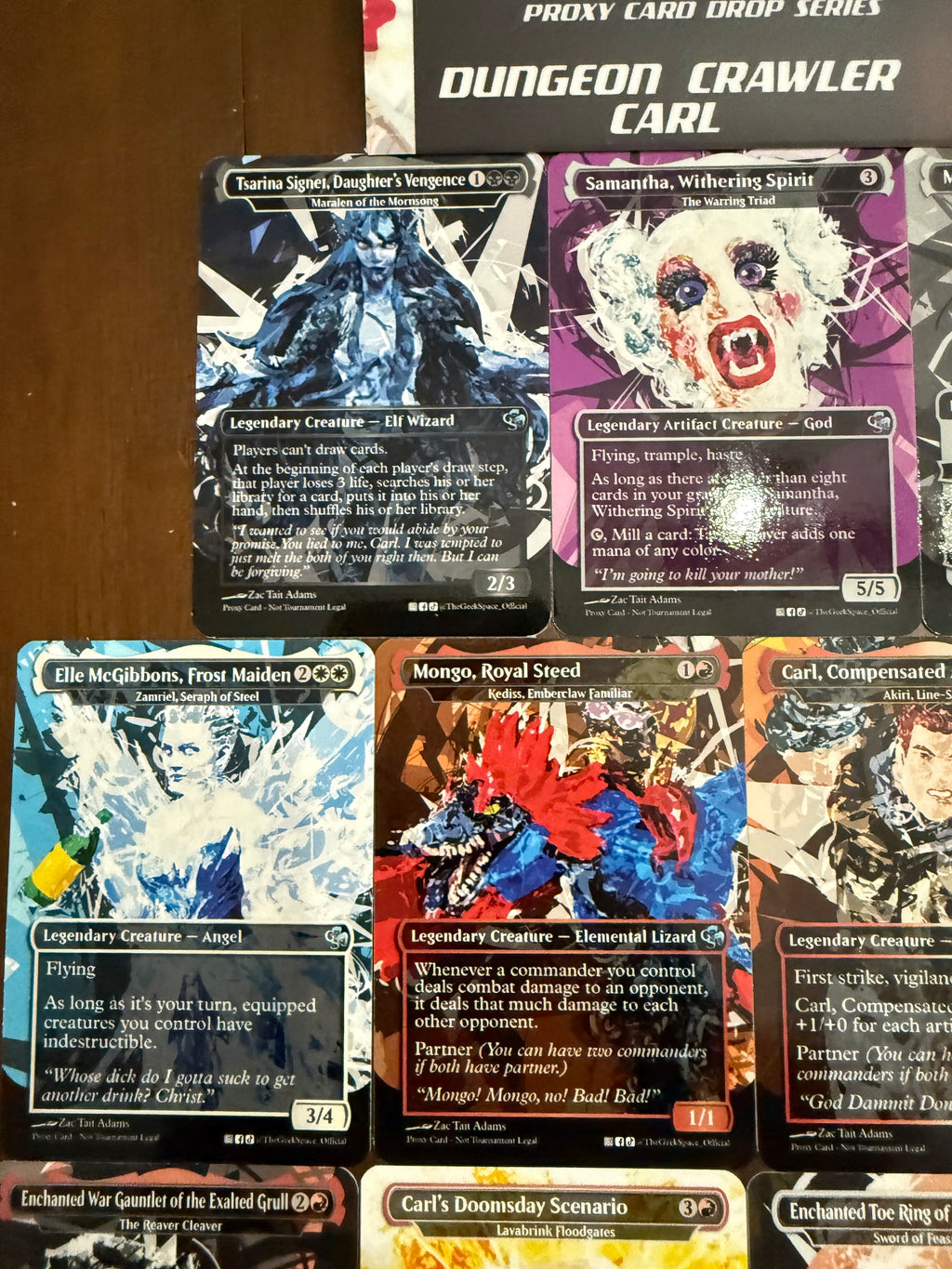 Dungeon Crawler Carl Proxy S.L. Inspired Set