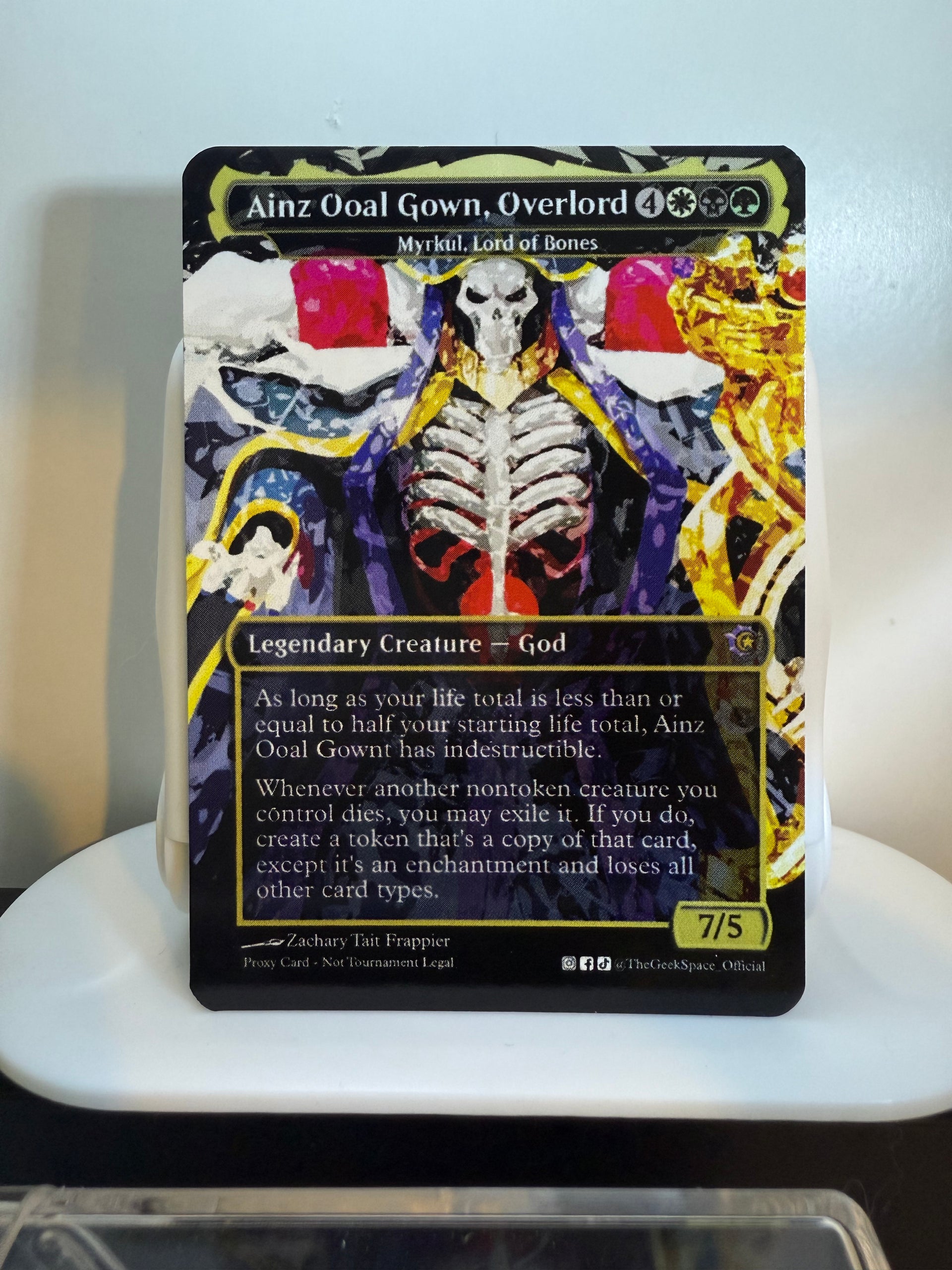 Ainz Ooal Gown, Overlord (Myrkul, Lord of Bones) – The Geek Space