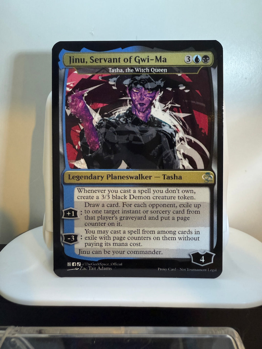 Jinu, Servent of Gwi-Ma + Token (Tasha, The Queen Witch)