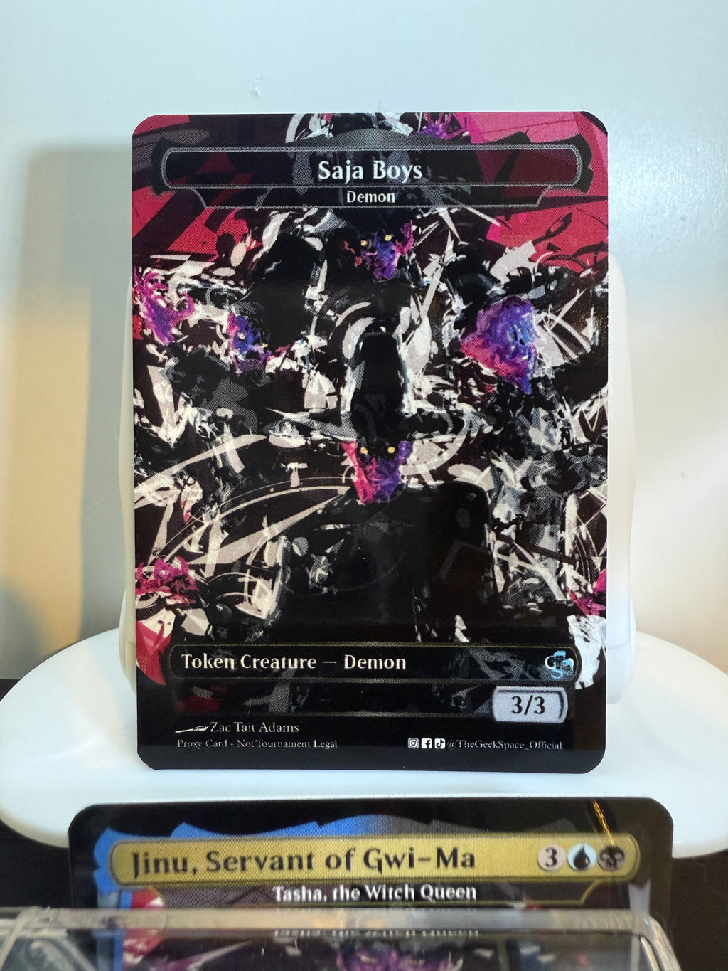 Jinu, Servent of Gwi-Ma + Token (Tasha, The Queen Witch)