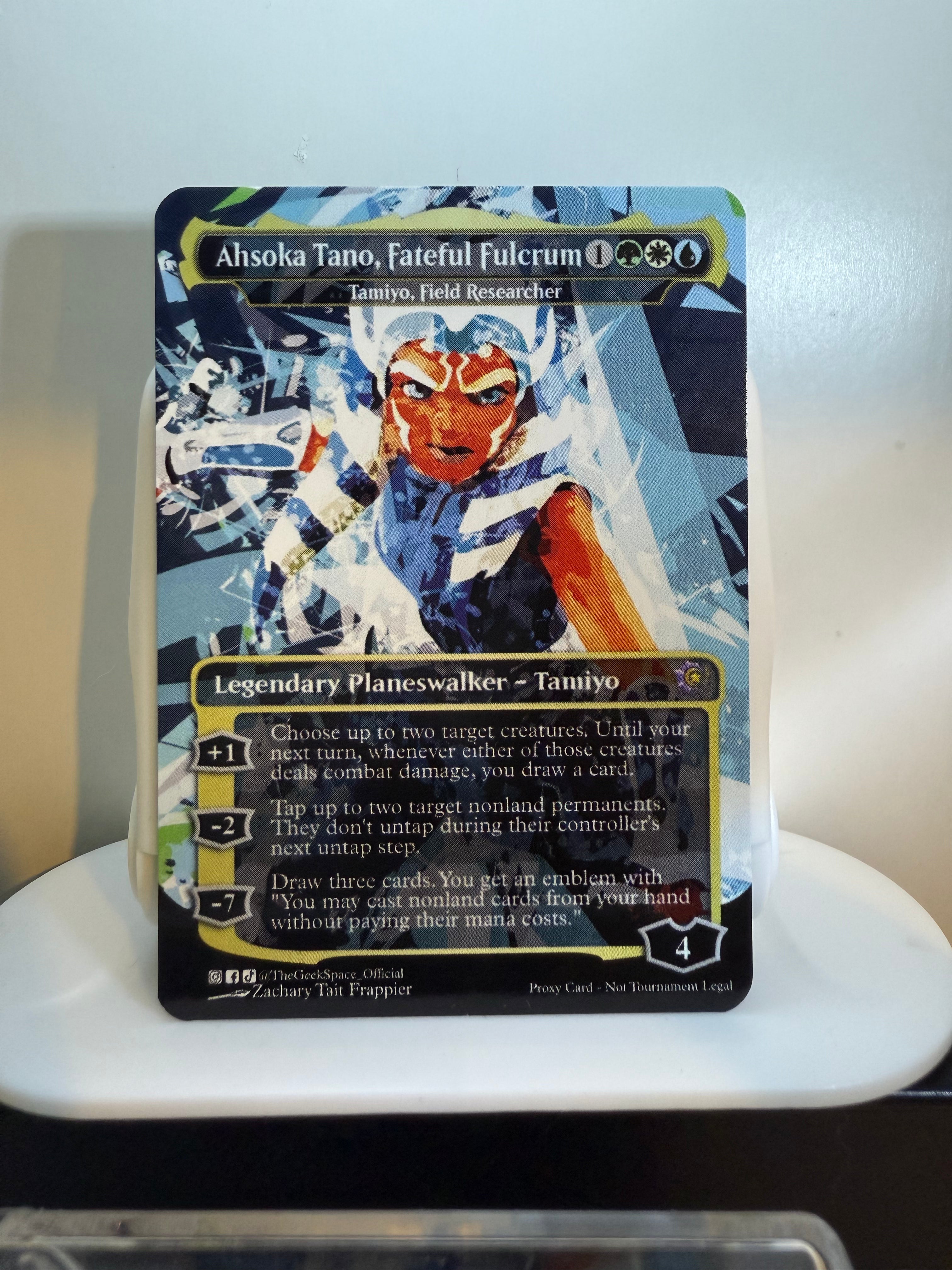 Ahsoka Tano, Fateful Fulcrum (Tamiyo, Field Researcher)