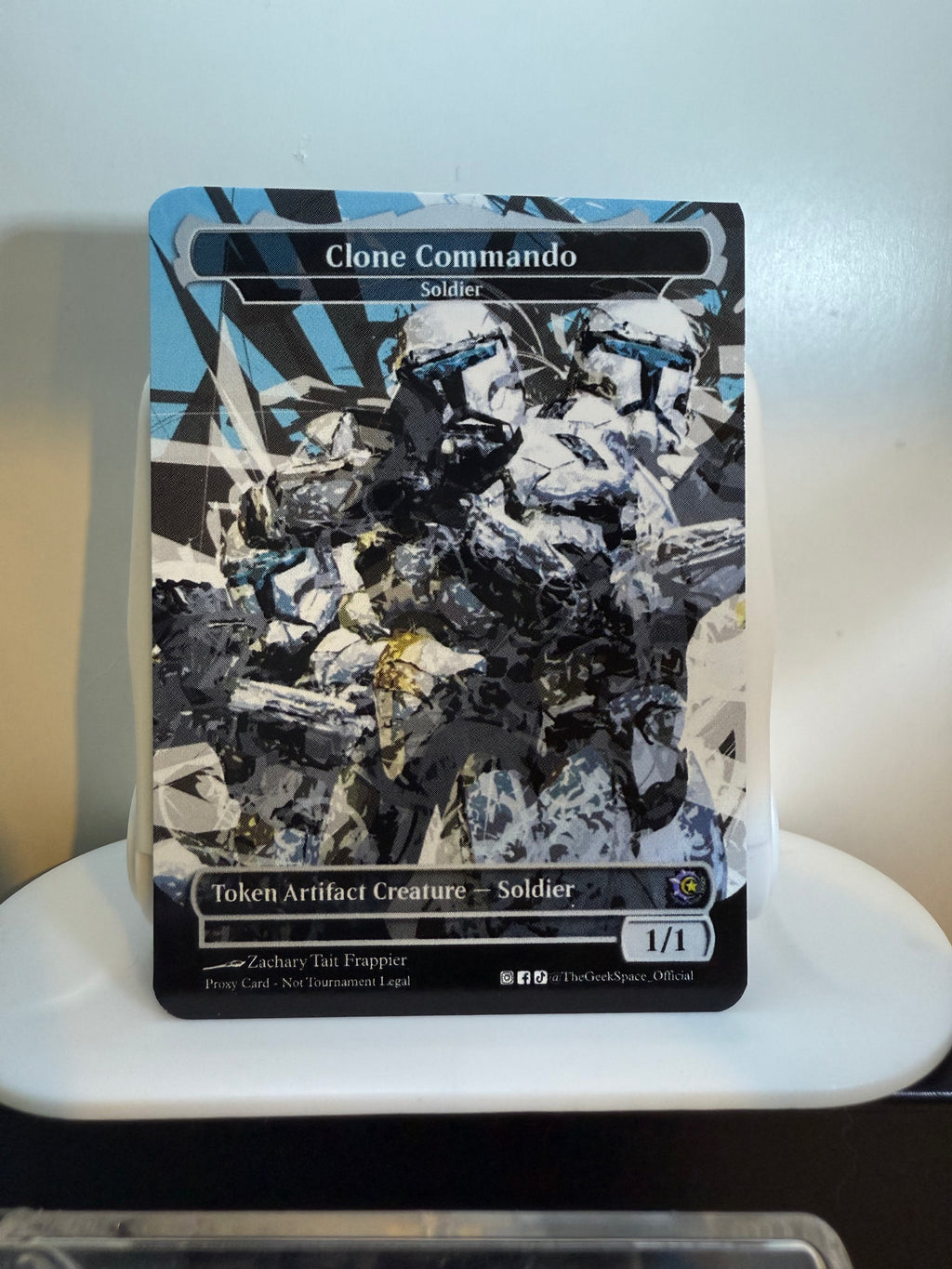 Scorch, Republic Commando + Token (Myrel, Shield of Argive)