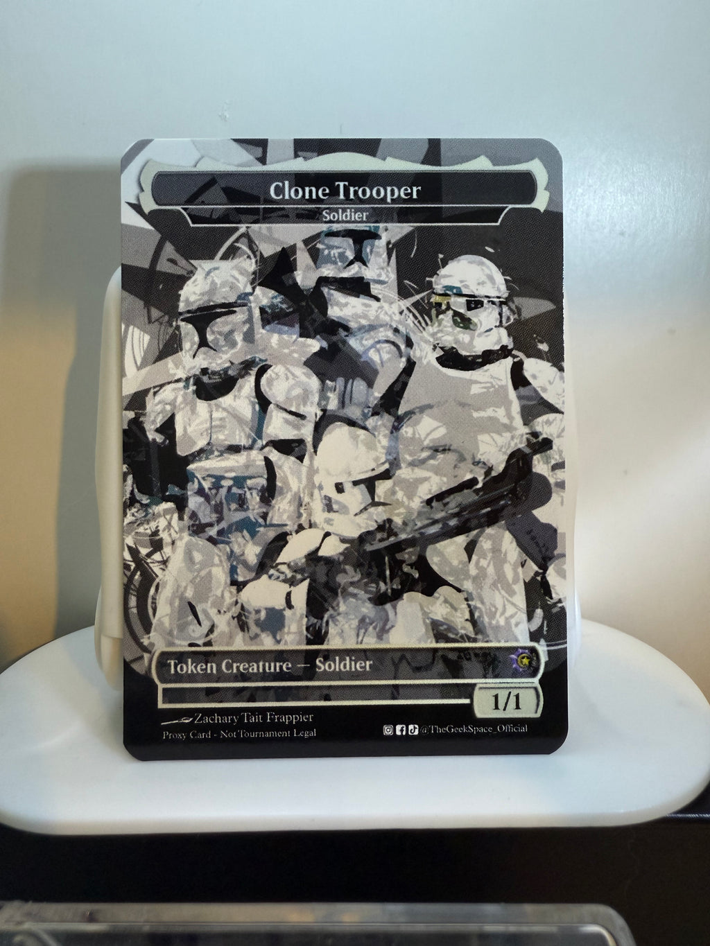 Rex, 501st Battalion Captain + Token (Alistair, The Brigadier)