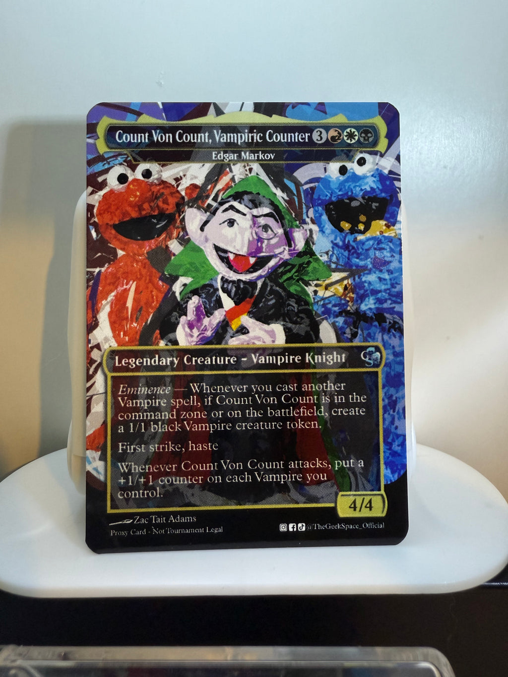 Count Von Count, Vampiric Counter (Edgar Markov)