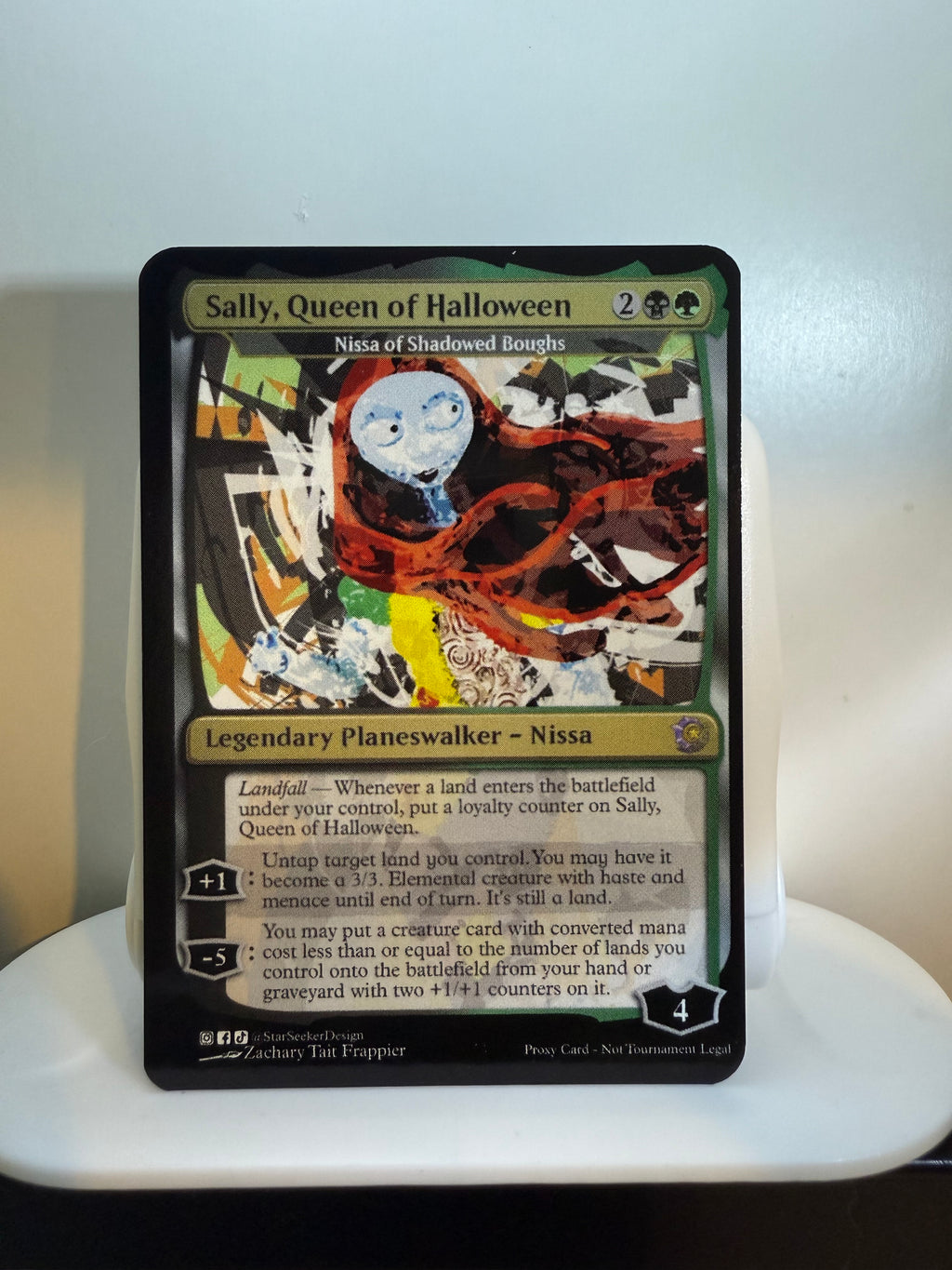 Sally, Queen of Halloween (Nissa of Shadowed Boughs)