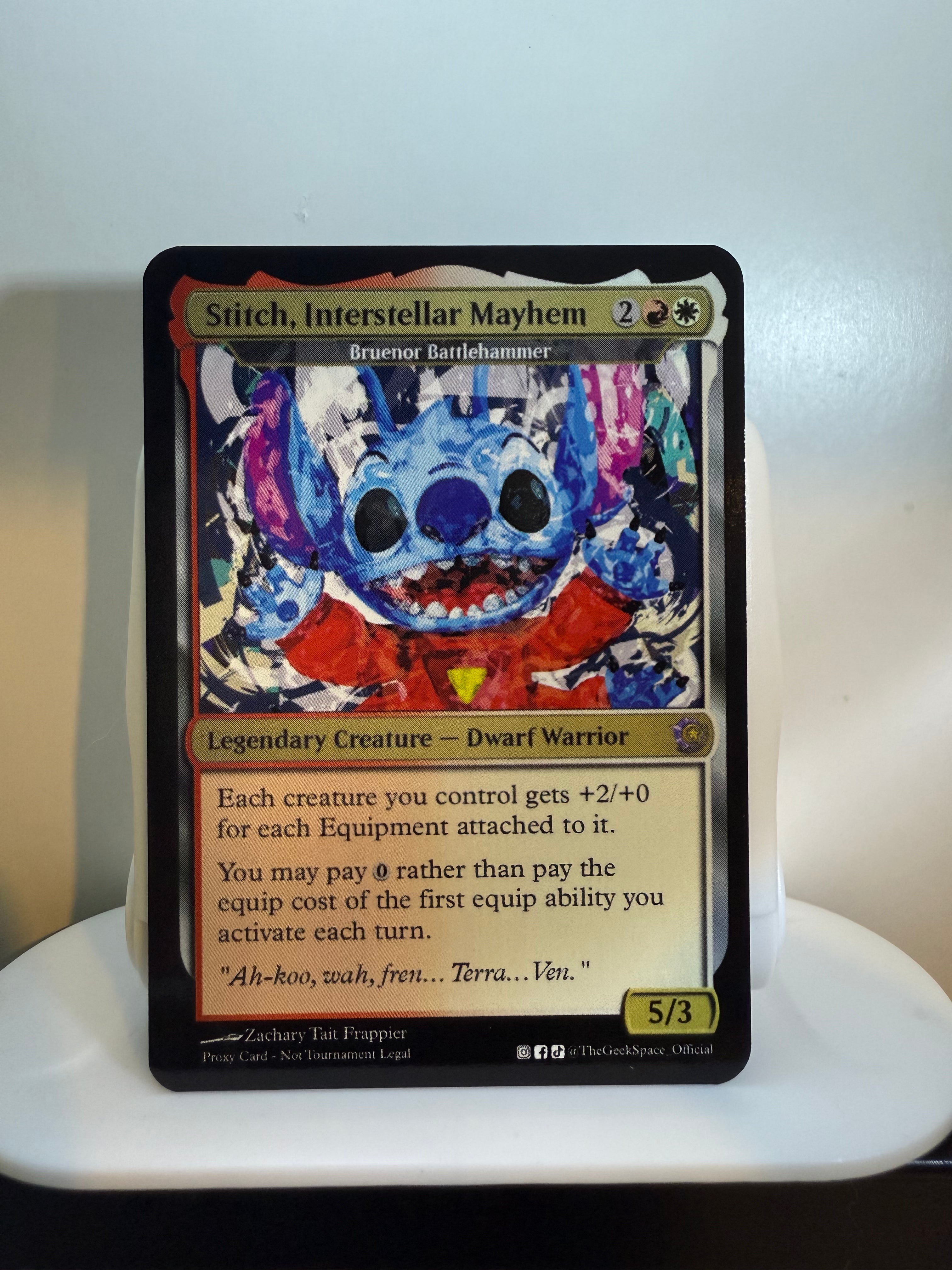 Stitch, Interstellar Mayhem (Bruenor Battlehammer)