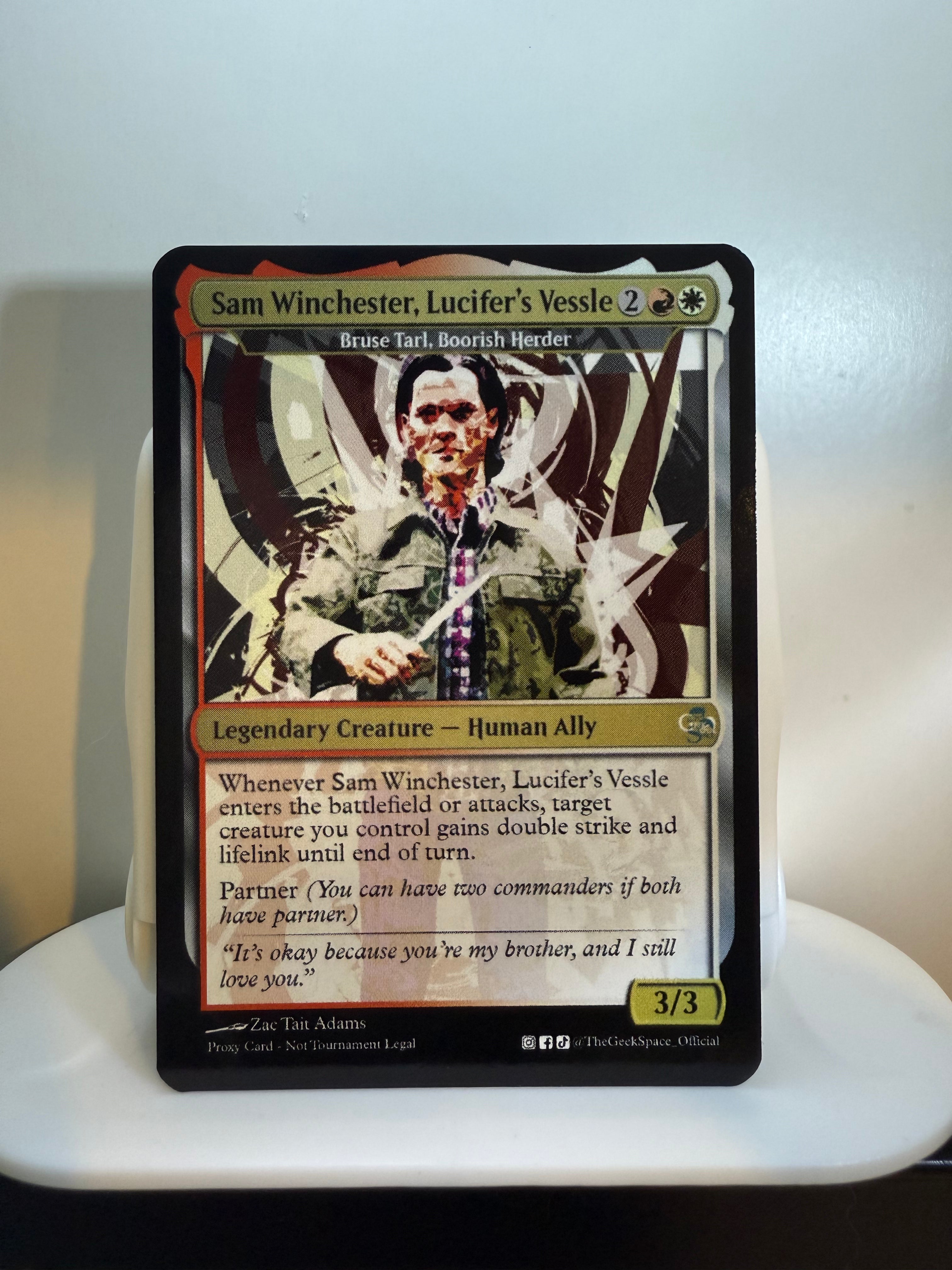 Sam Winchester, Lucifer's Vessel (Bruse Tarl, Boorish Herder)