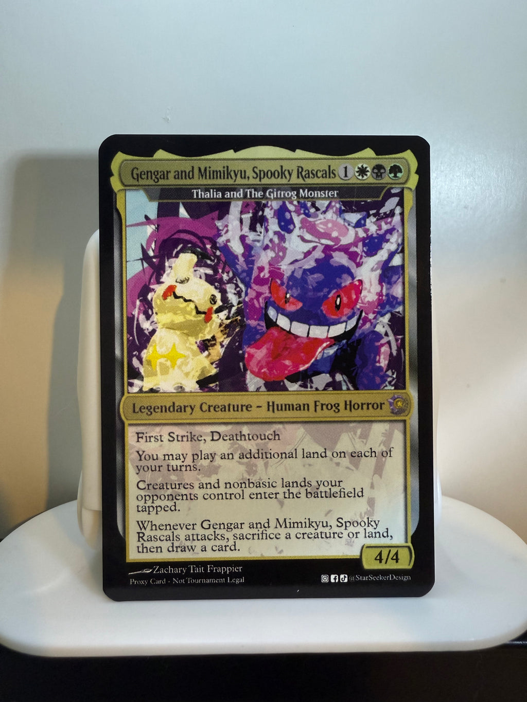 Gengar and Mimikyu, Spooky Rascals (Thalia and The Girrog Monster)