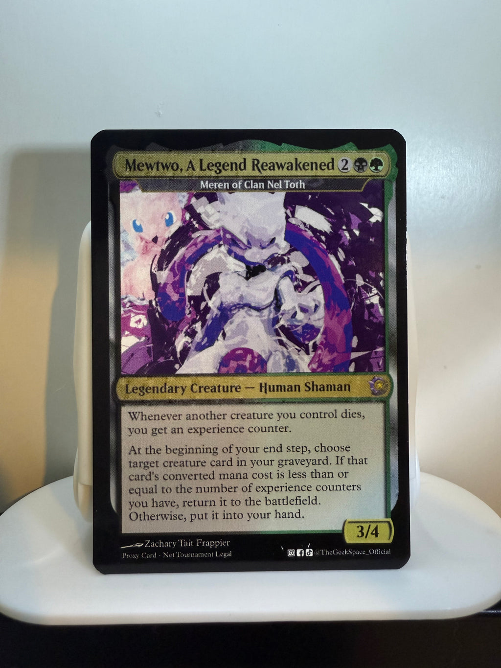 Mewtwo, A Legend Reawakened (Meren of Clan Nel Torh)