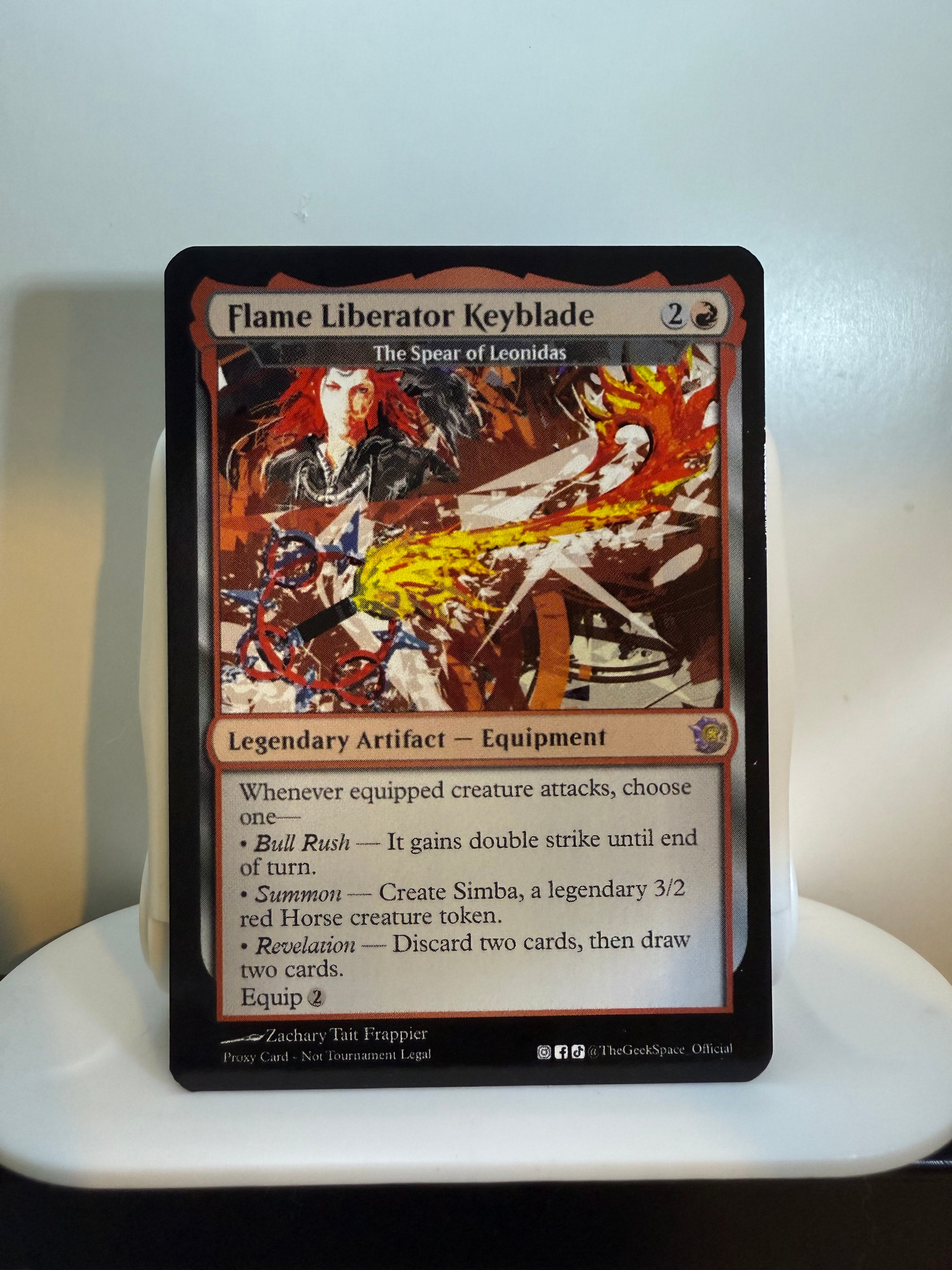 Axel, Organization's Flame (Kassandra, Eagle Bearer) + Equipment