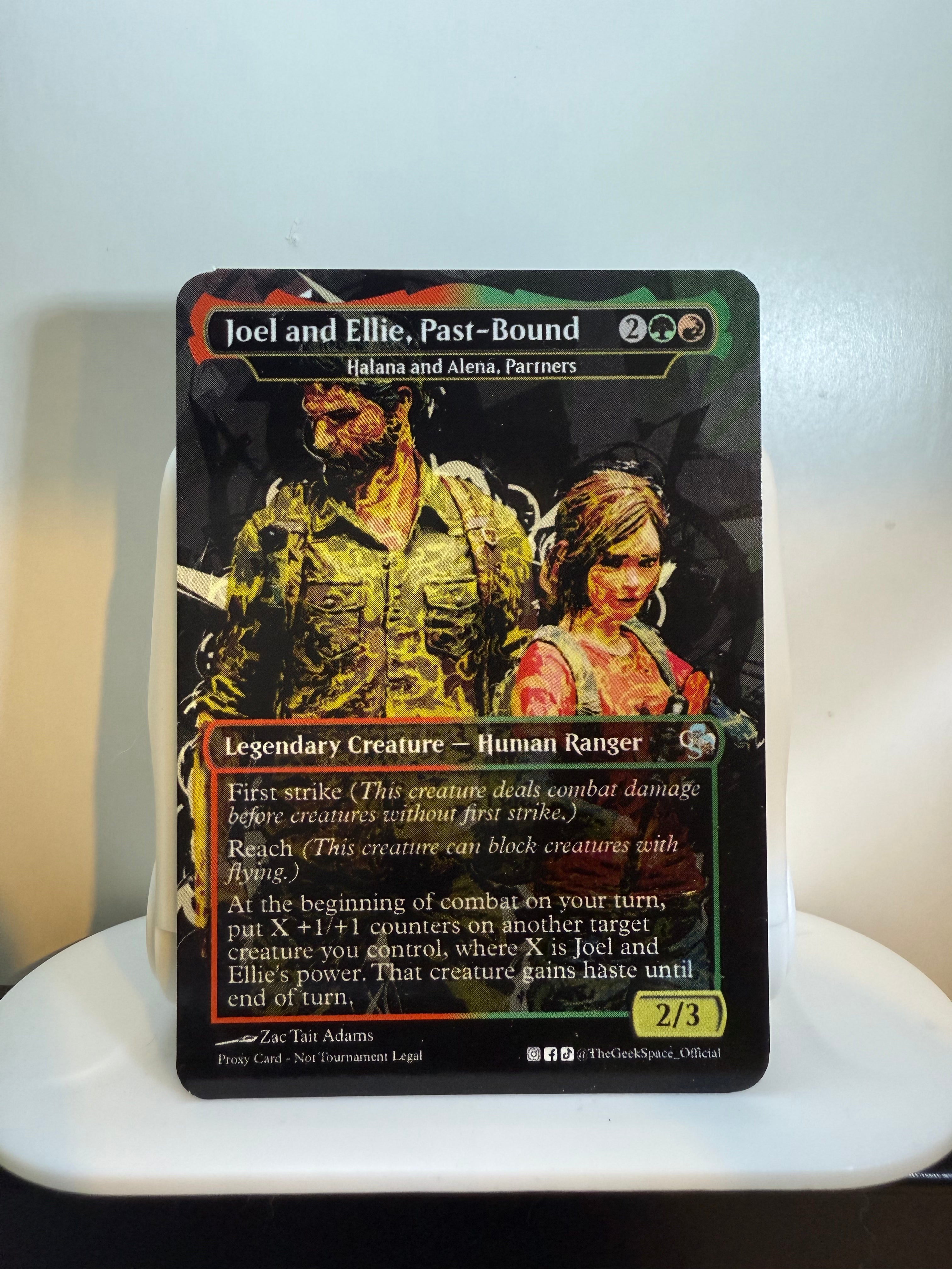 Joel and Ellie, Past-Bound (Halana and Alena, Partners)