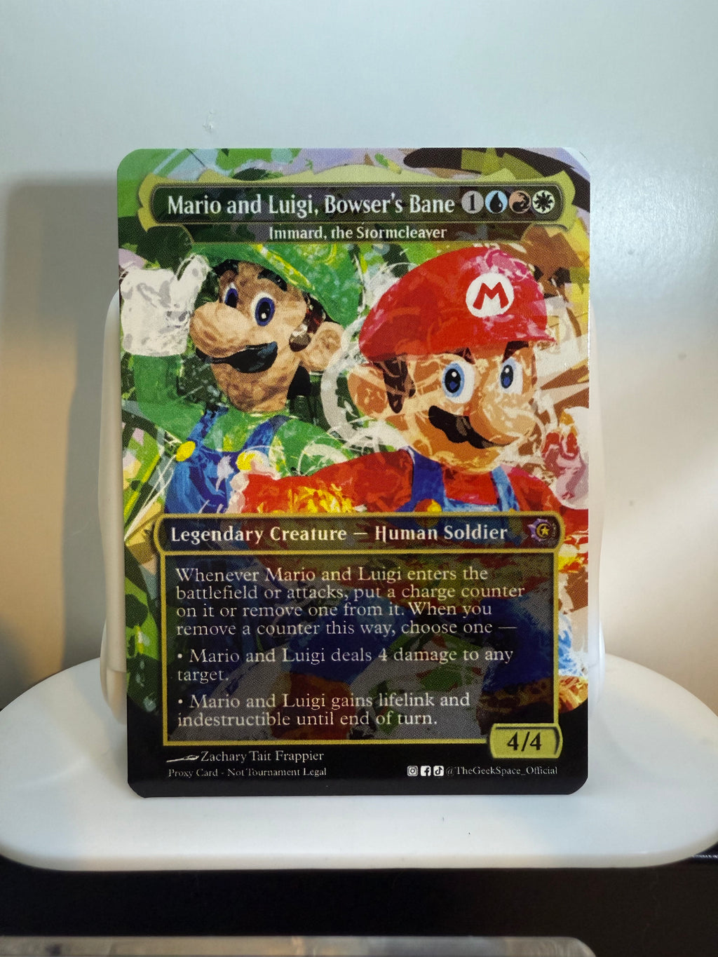 Mario and Luigi, Bowser's Bane (Immard, The Stormcleaver)