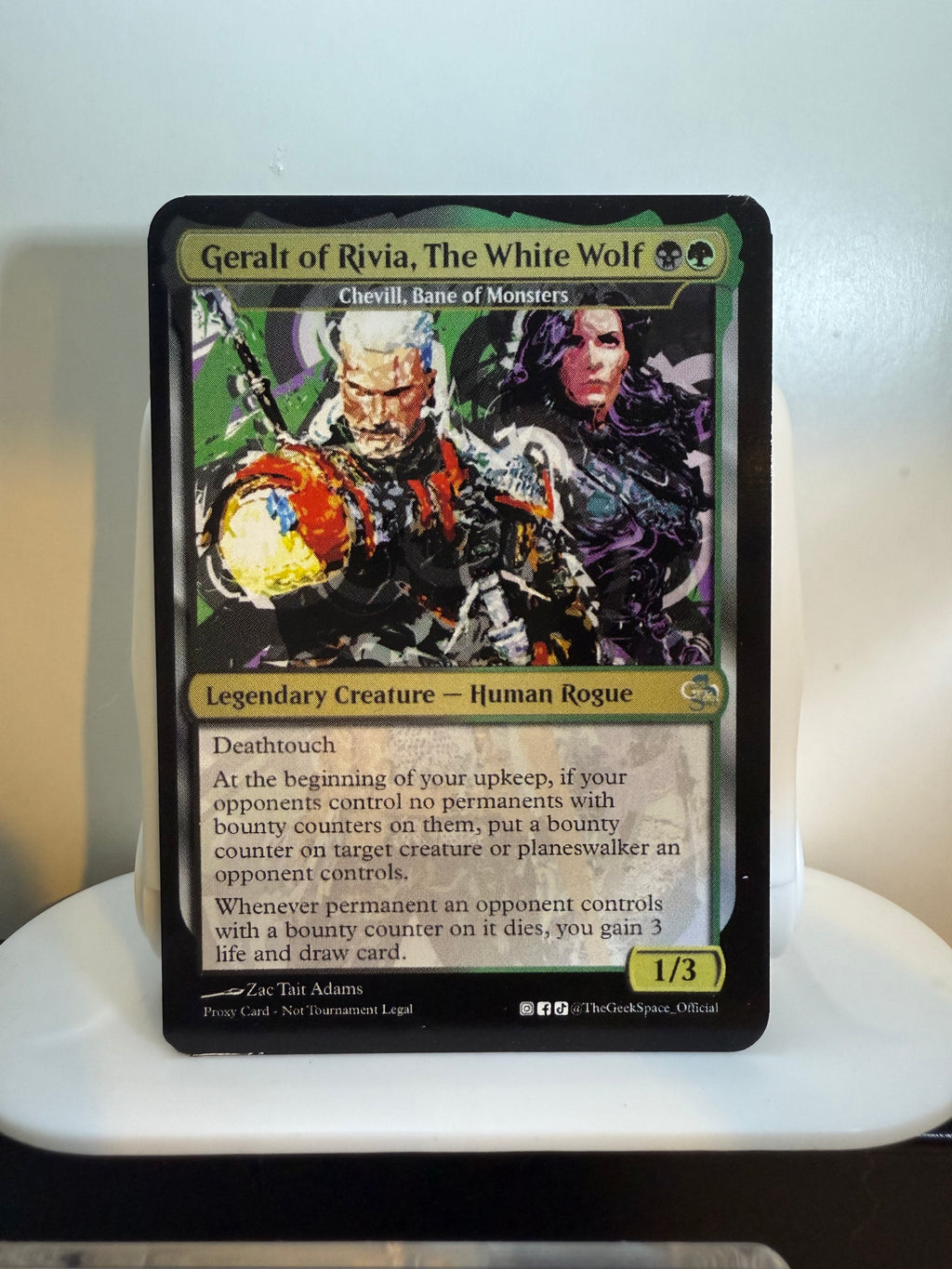 Geralt of Rivea, The White Wolf (Chevill, Bane of Monsters)