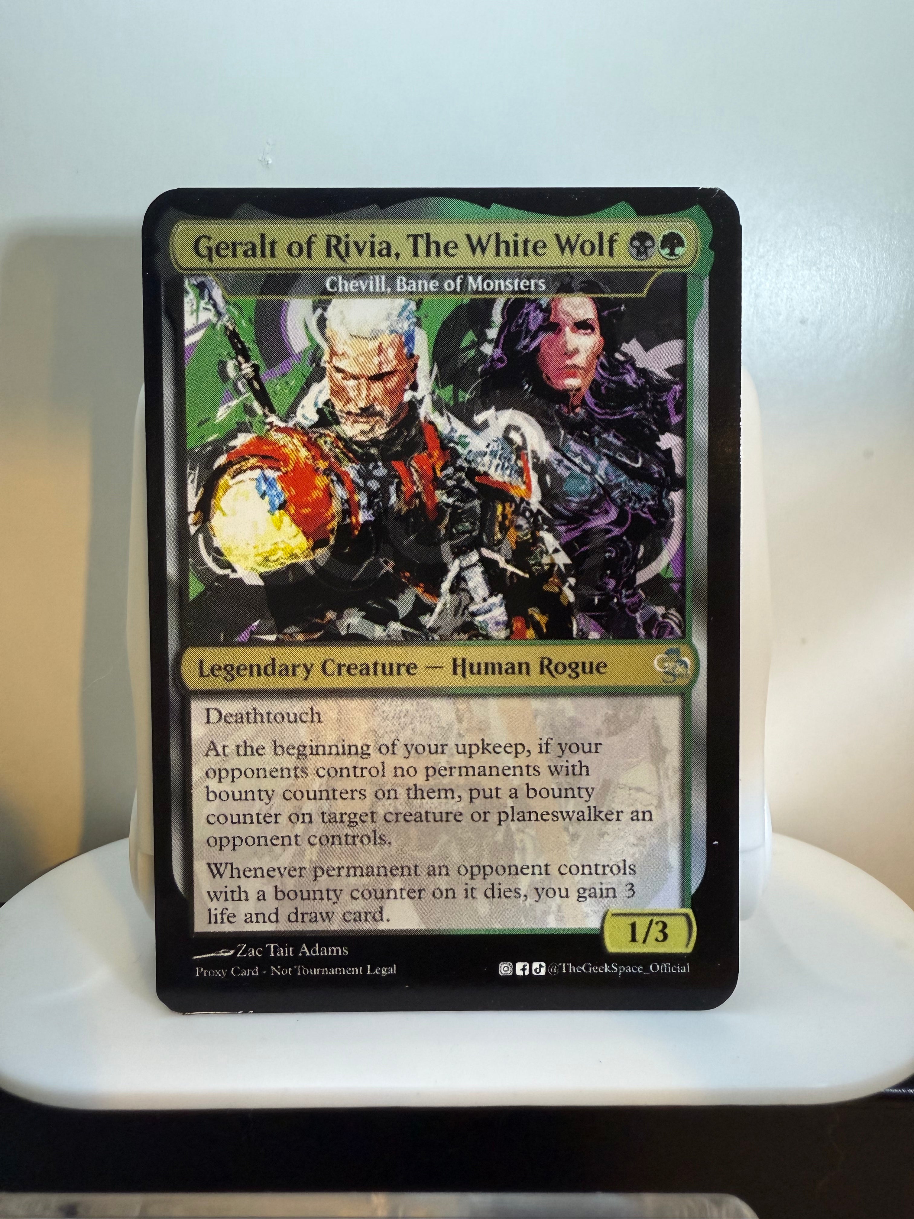 Geralt of Rivea, The White Wolf (Chevill, Bane of Monsters)