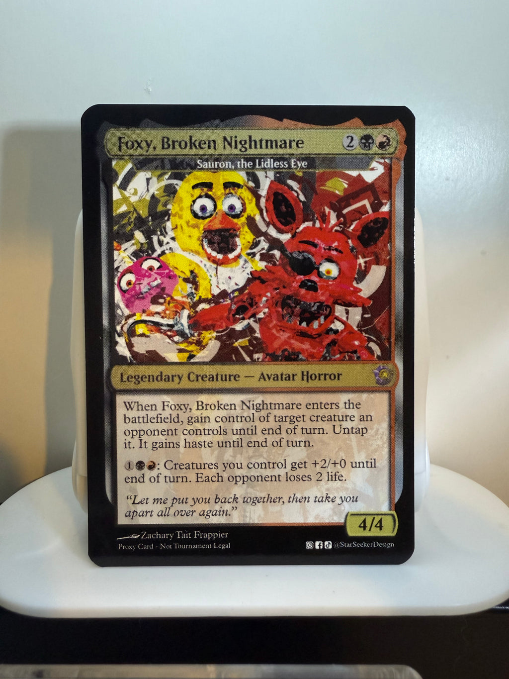 Foxy, Broken Nightmare (Sauron, The Lidless Eye)