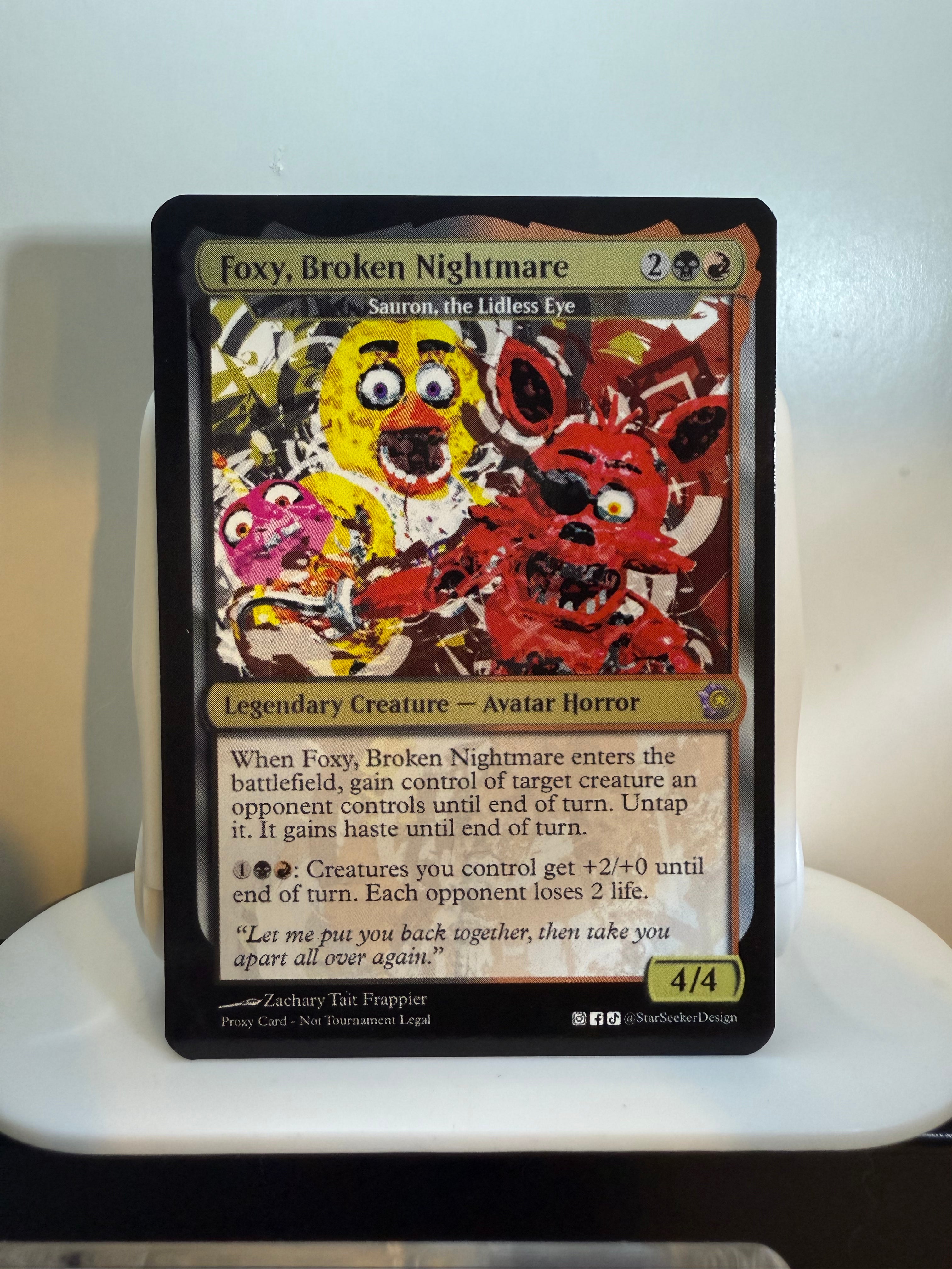 Foxy, Broken Nightmare (Sauron, The Lidless Eye)