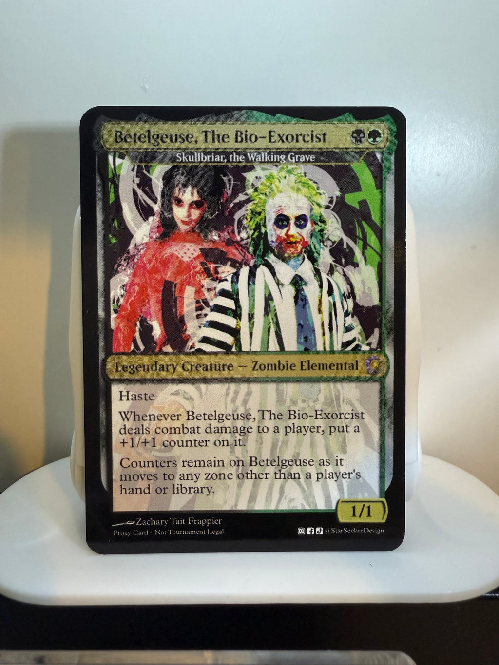 Betelgeuse, The Bio-Exercist (Skullbriar, the Walking Grave)