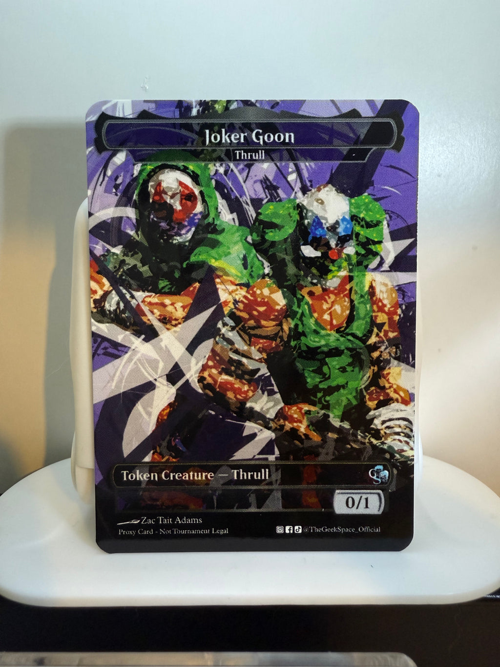 Joker, Clown Prince of Crime + Token (Tevesh, Szat, Doom of Fools)
