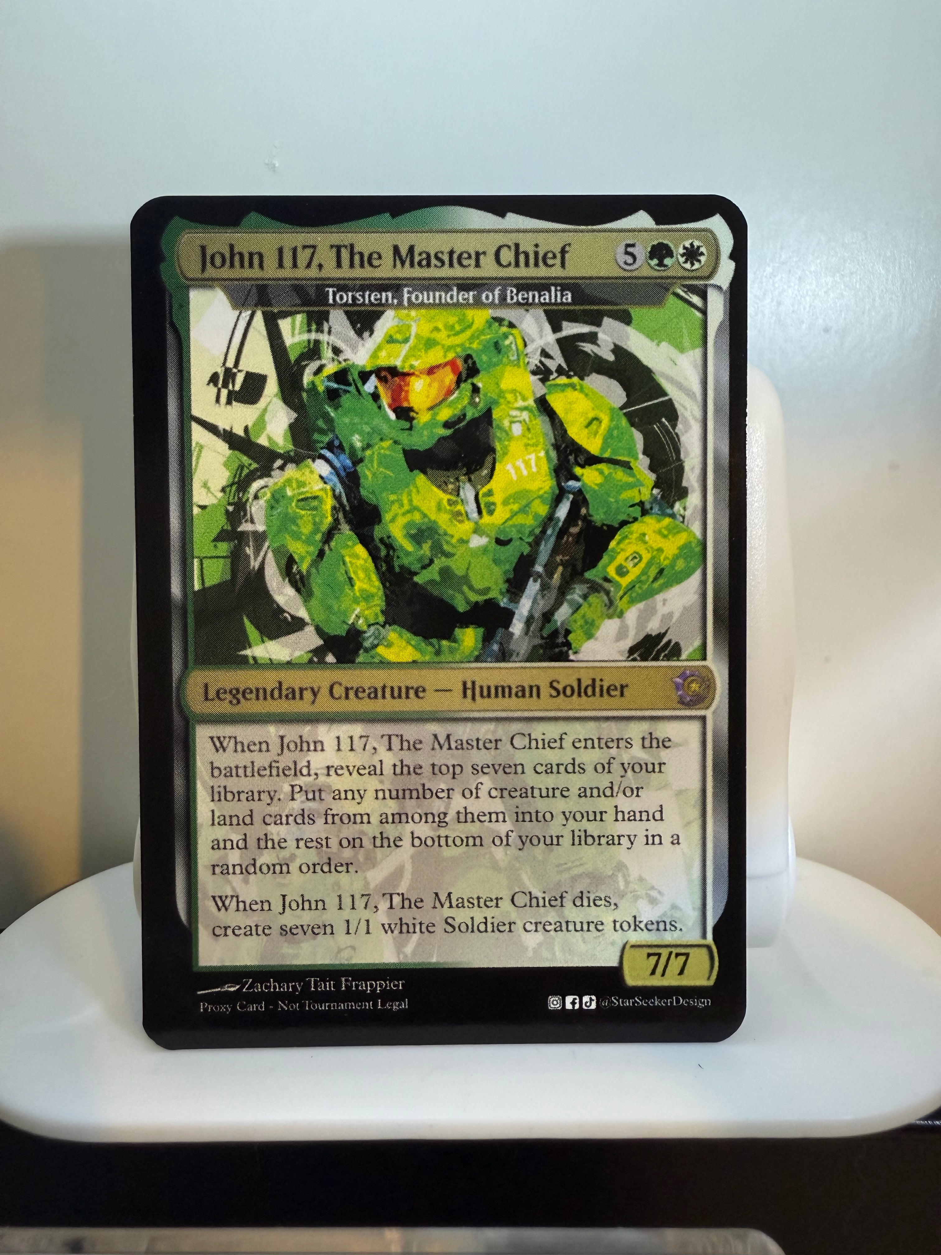 John 117, Master Chief (Torsten, Founder of Benalia) – The Geek Space