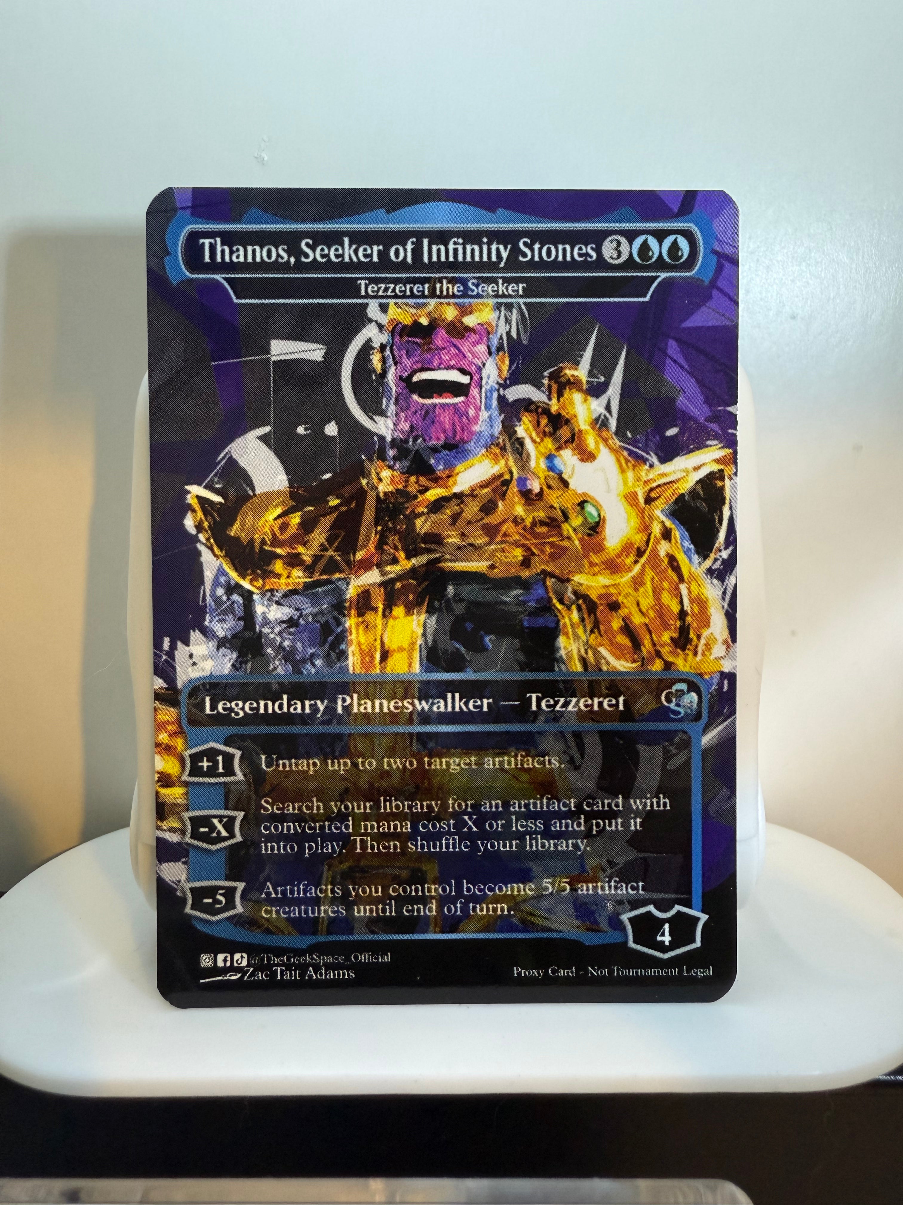 Thanos, Seeker of Infinity Stones (Tezzeret the Seeker)