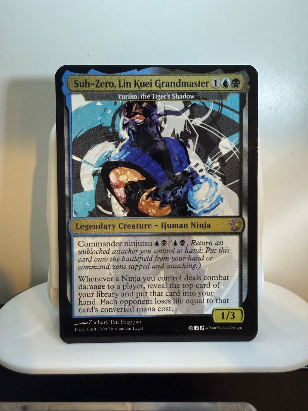 Sub-Zero, Lin Kuei Grandmaster (Yuriko, the Tiger's Shadow)