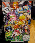 Demon Slayer Fan Art Print