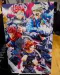 Jujitsu Kaisen Fan Art Print
