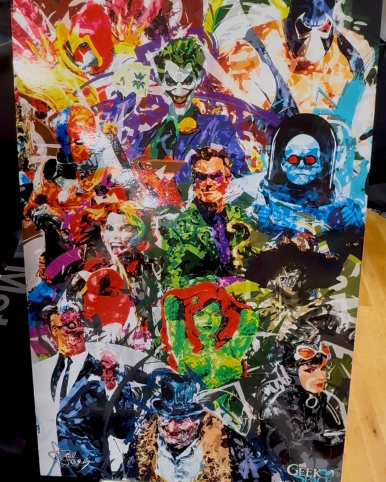 Batman Rogues Fan Art Print