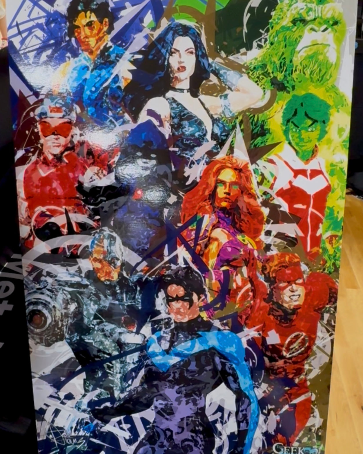 Titans Fan Art Print