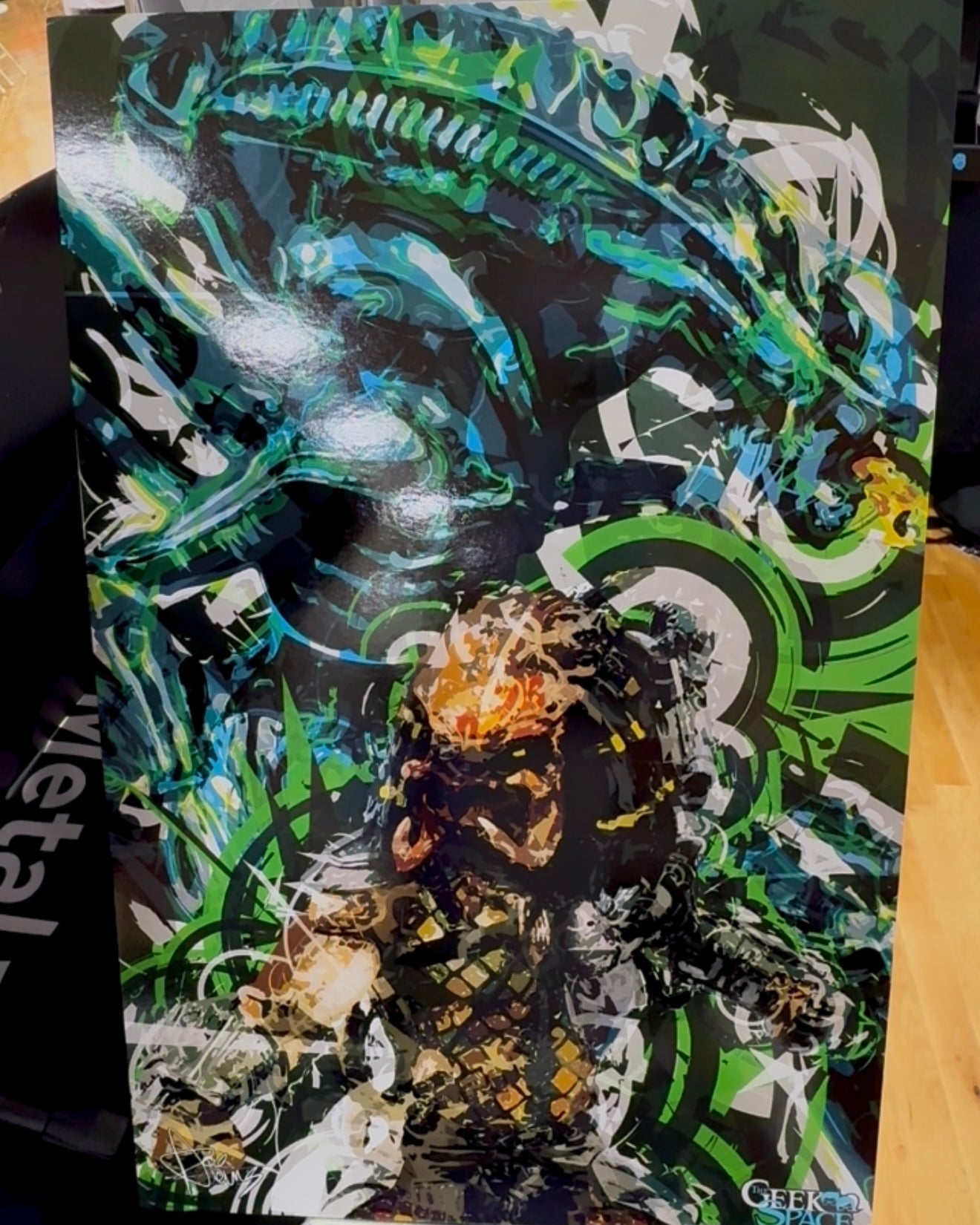 Alien vs Predator Fan Art Print