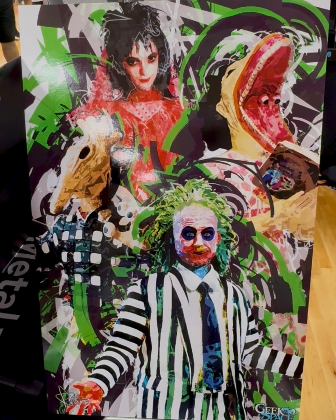 Beetlejuice Fan Art Print