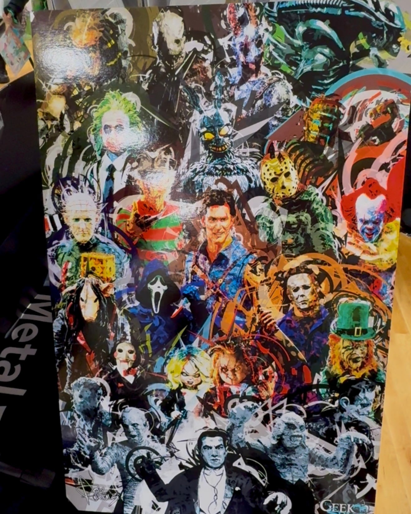 Horror Icons Fan Art Print