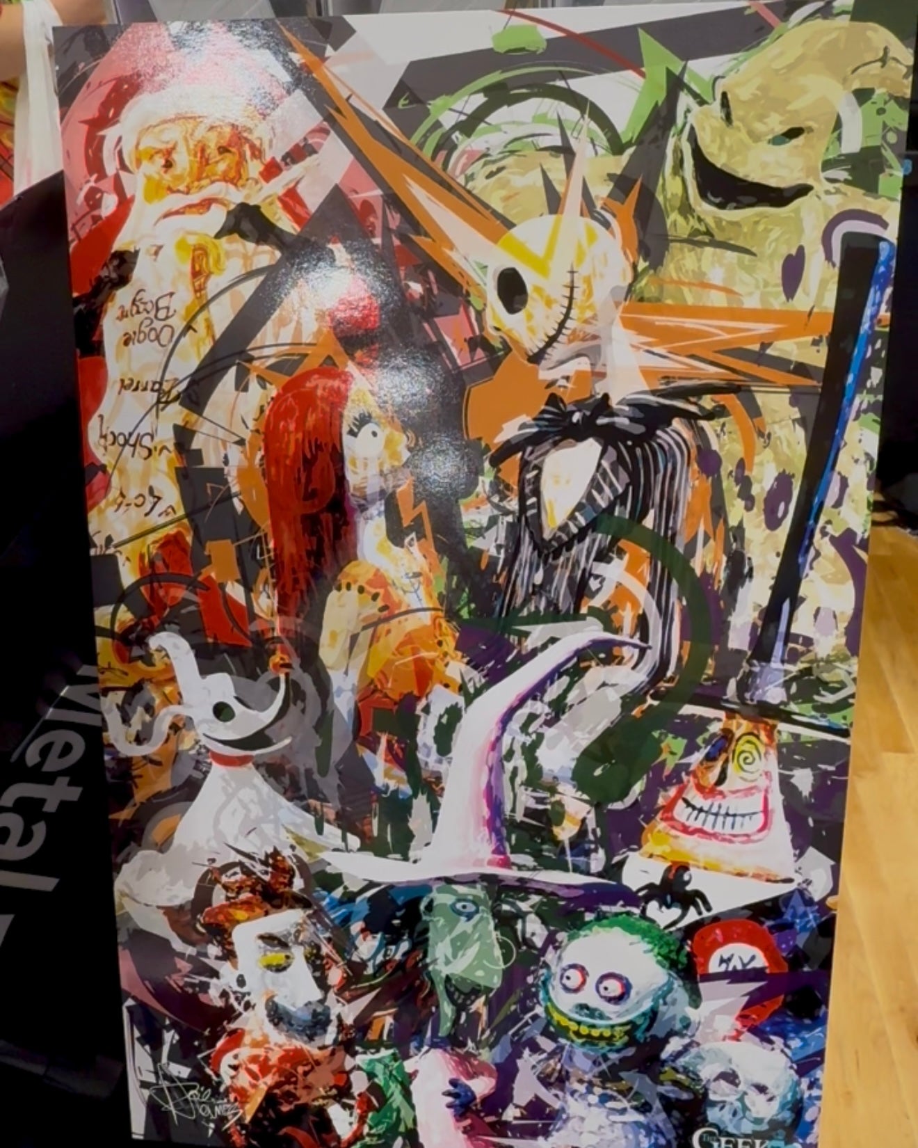 Nightmare Before Christmas Fan Art Print