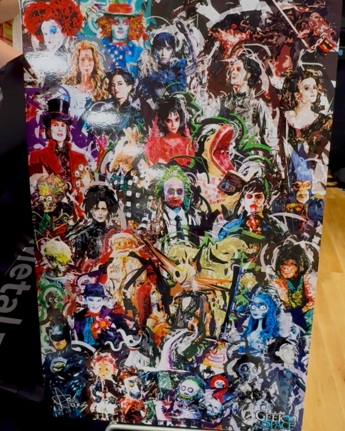 Tim Burton Fan Art Print