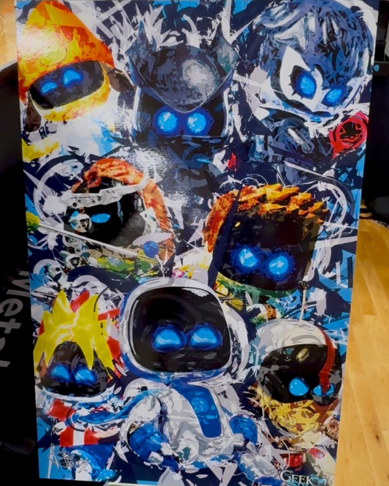 Astrobot Fan Art Print