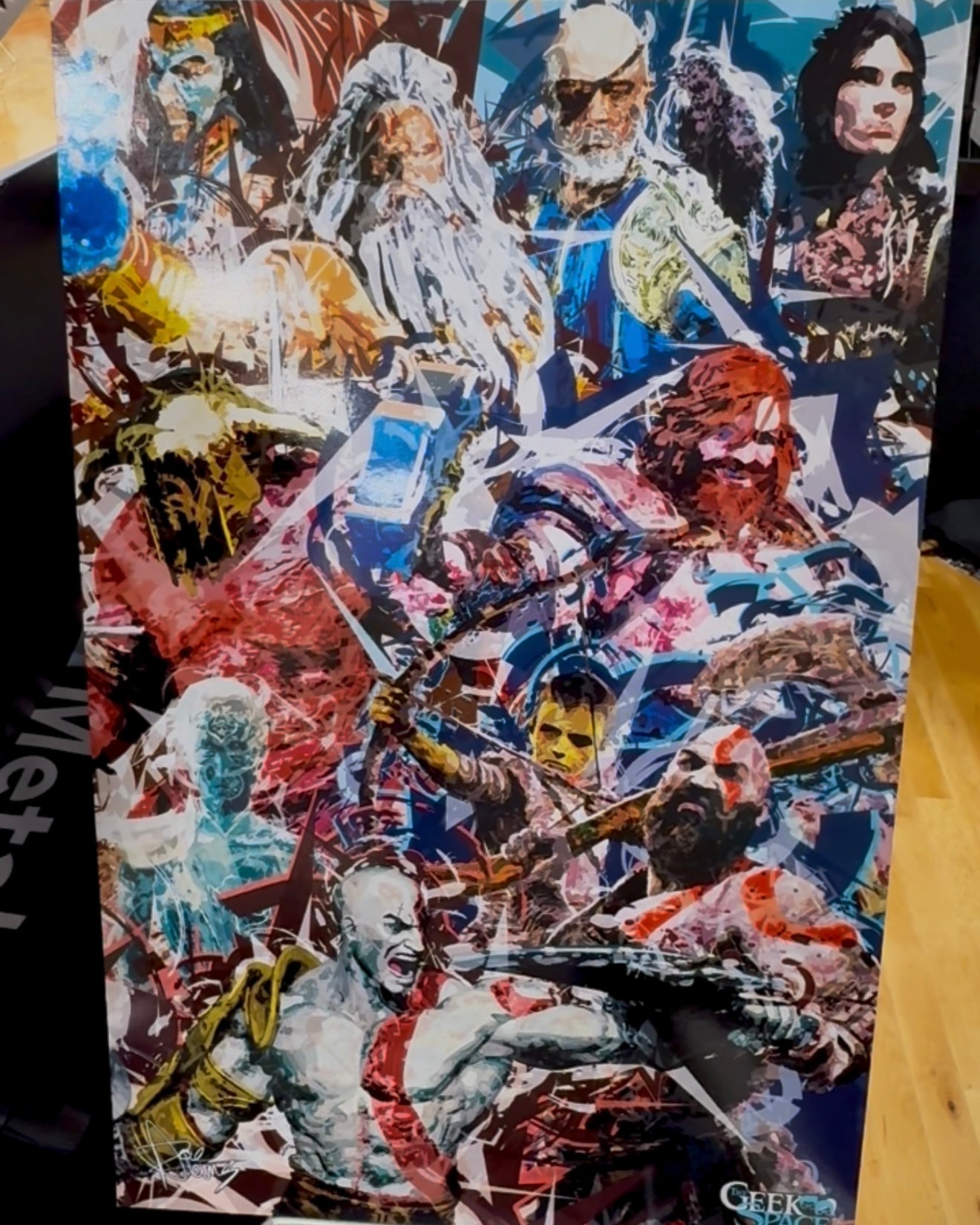 God of War Fan Art Print