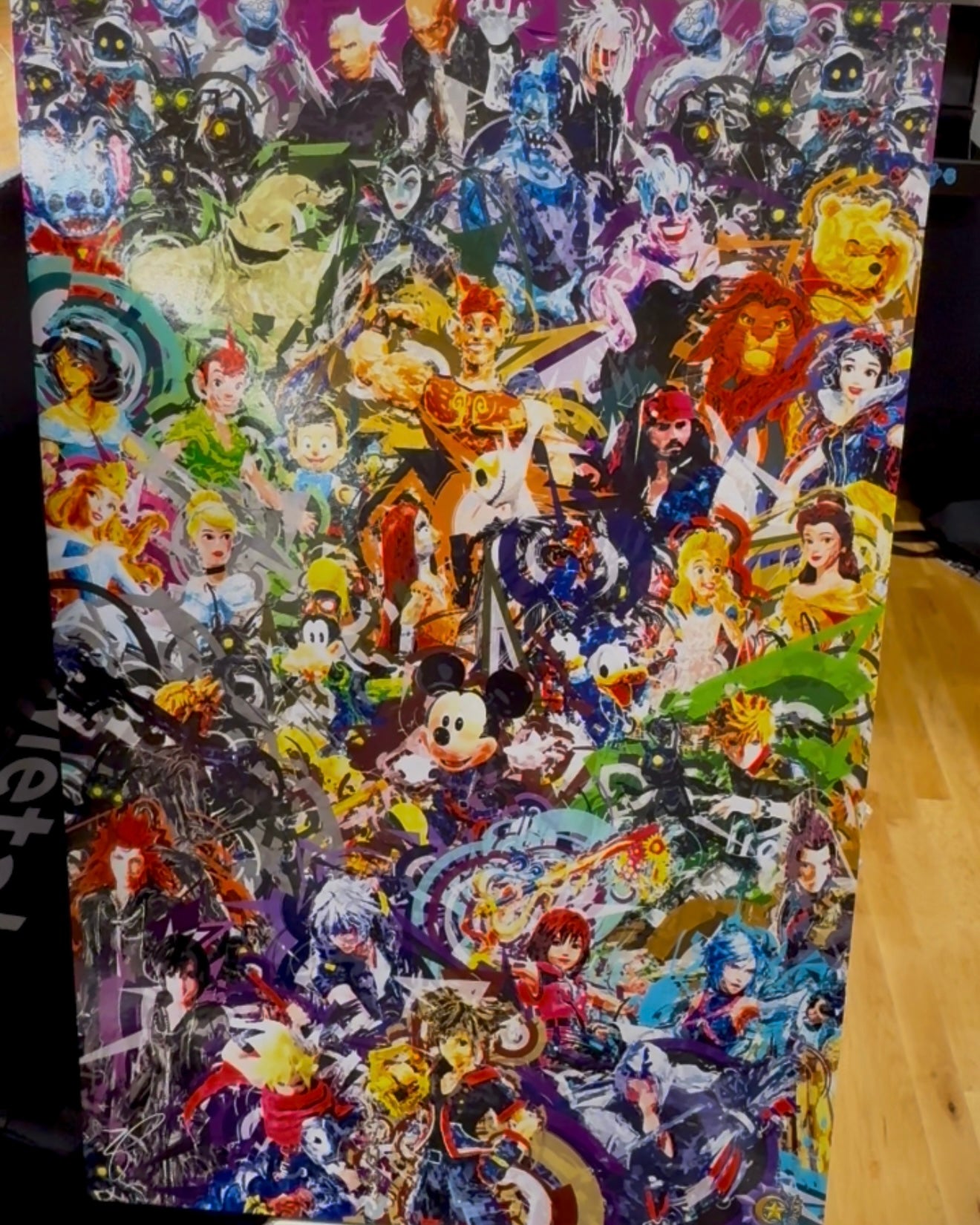 Kingdom Hearts Fan Art Print