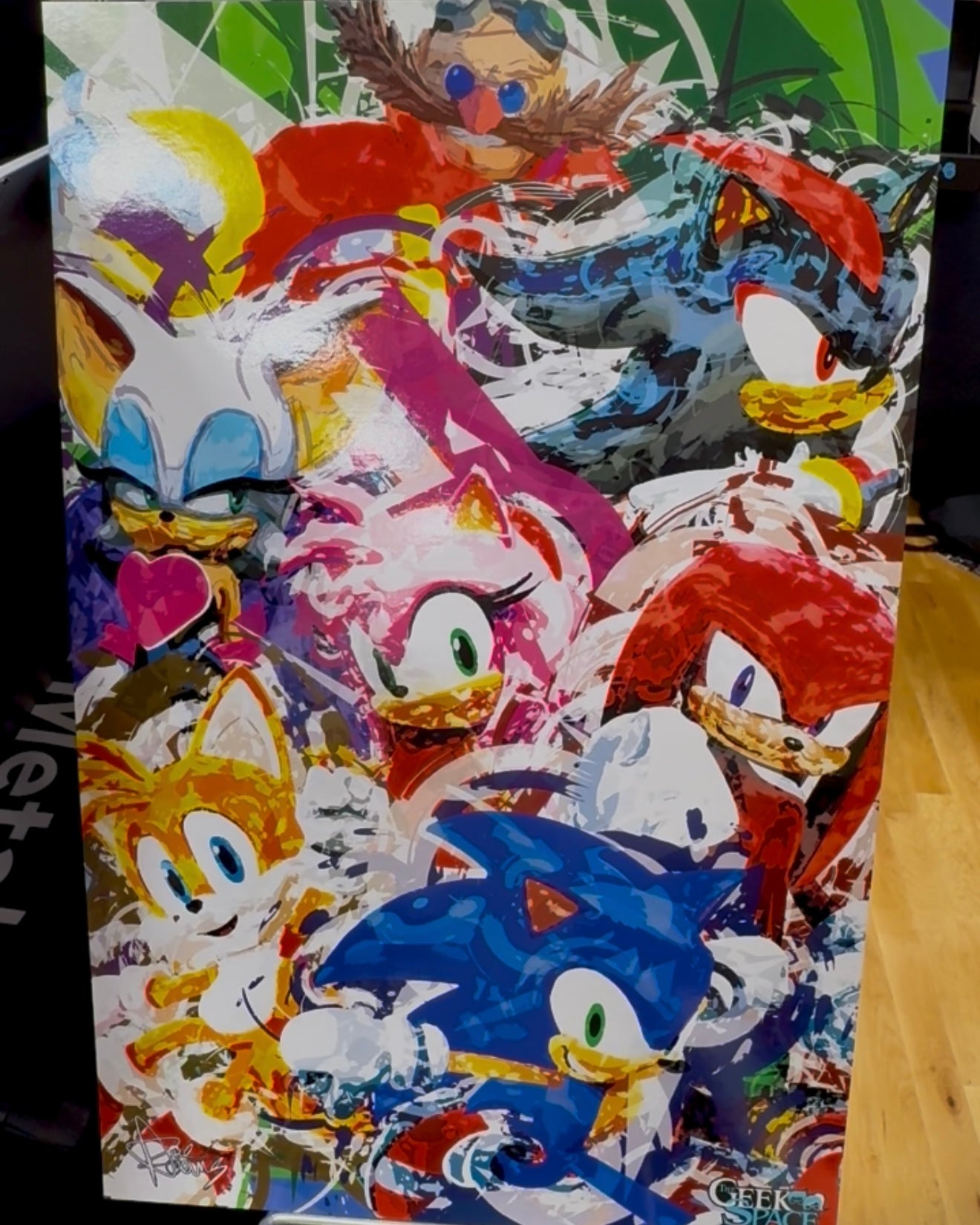 Sonic the Hedgehog Fan Art Print