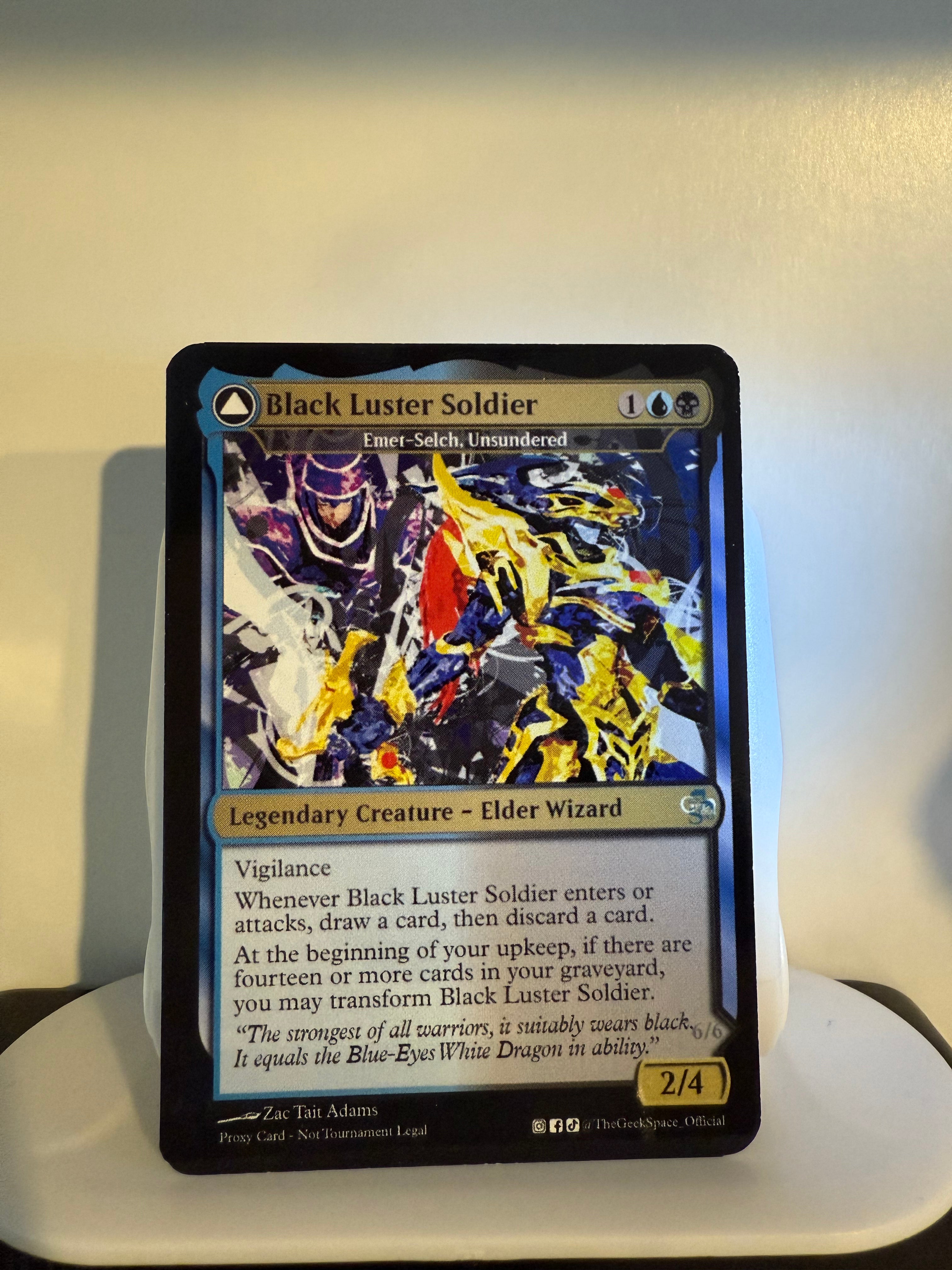 Black Luster Soldier // Dark Magician, Master of Chaos (Emet-Selch, Unsundered // Hades, Sorcerer of Eld)