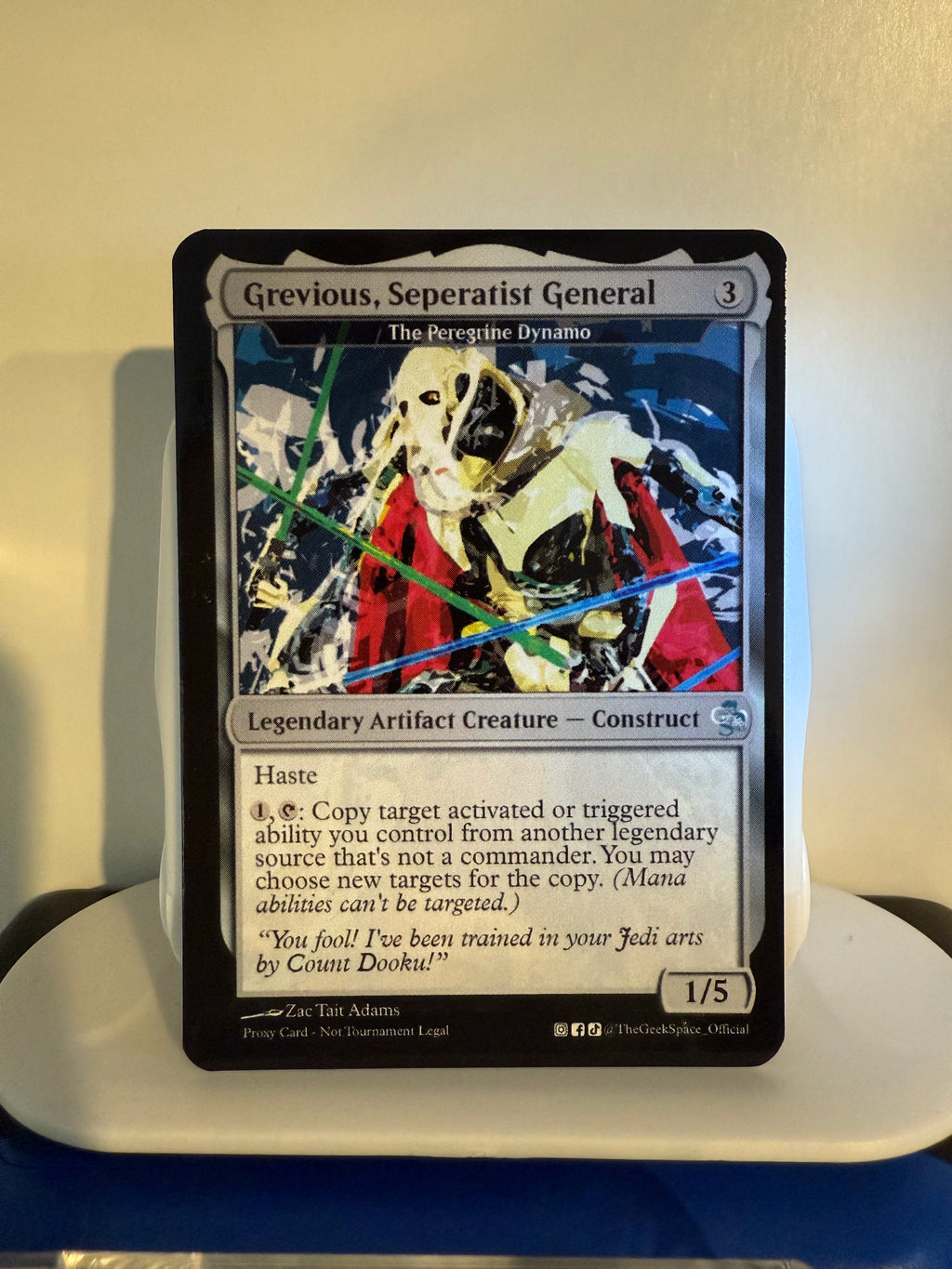 Grevious, Seperatist General (The Peregrine Dynamo)