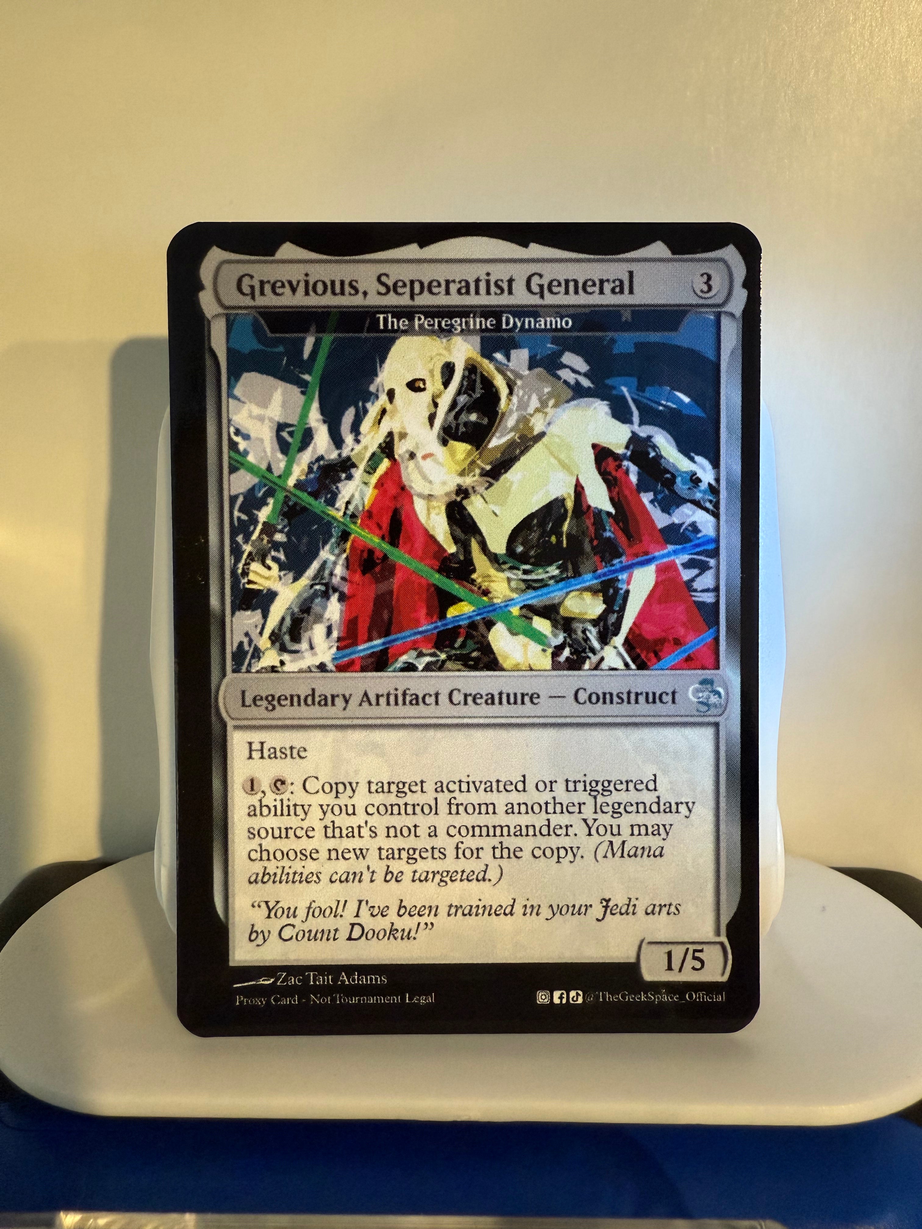 Grevious, Seperatist General (The Peregrine Dynamo)