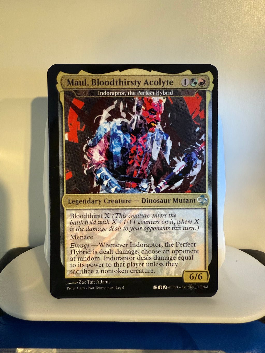 Maul, Bloodthirsty Acolyte (Indoraptor, the Perfect Hybrid)