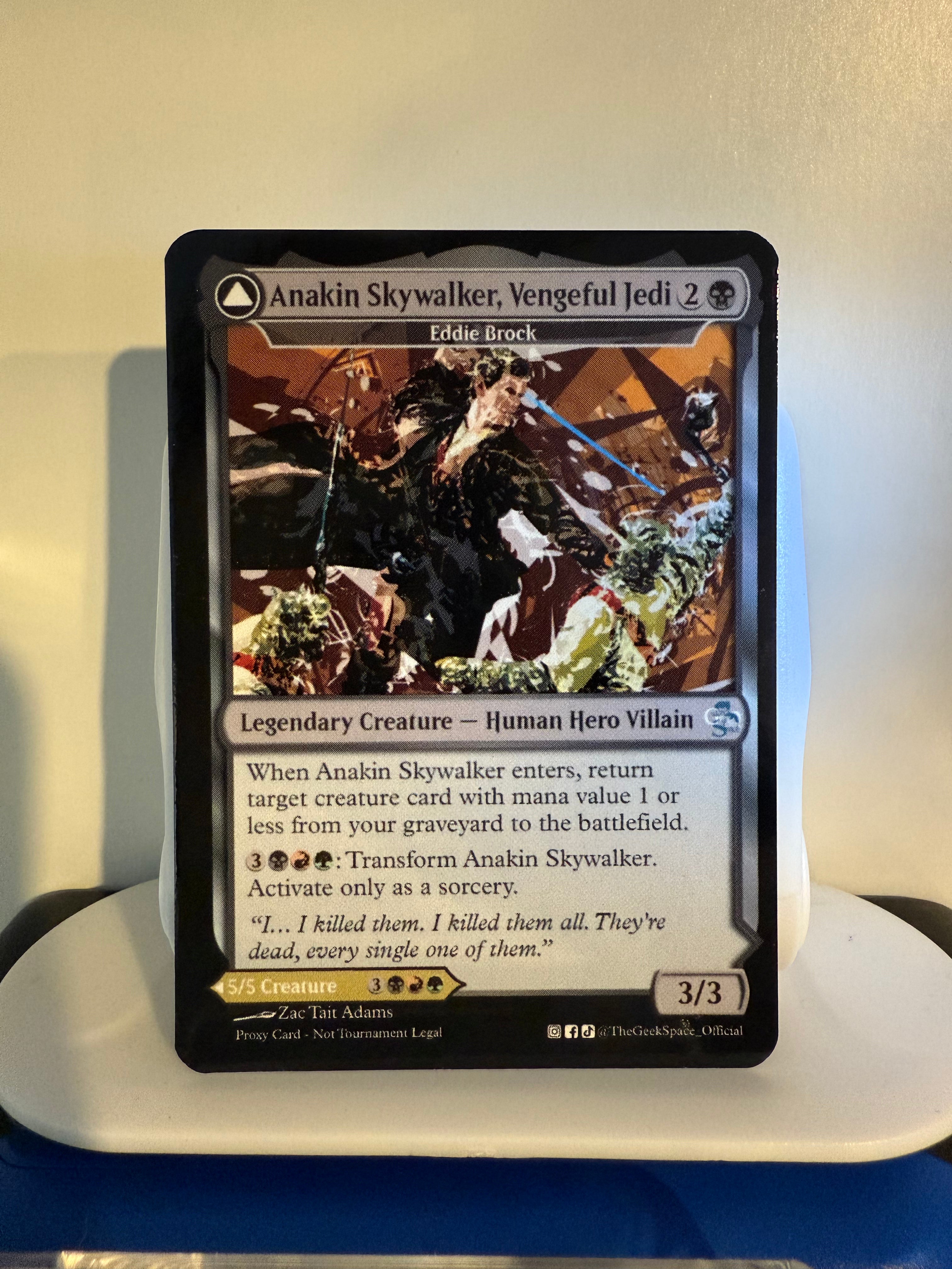 Darth Vader, Sith Lord // Anakin Skywalker, Vengeful Jedi (Venom, Lethal Protector // Eddie Brock)